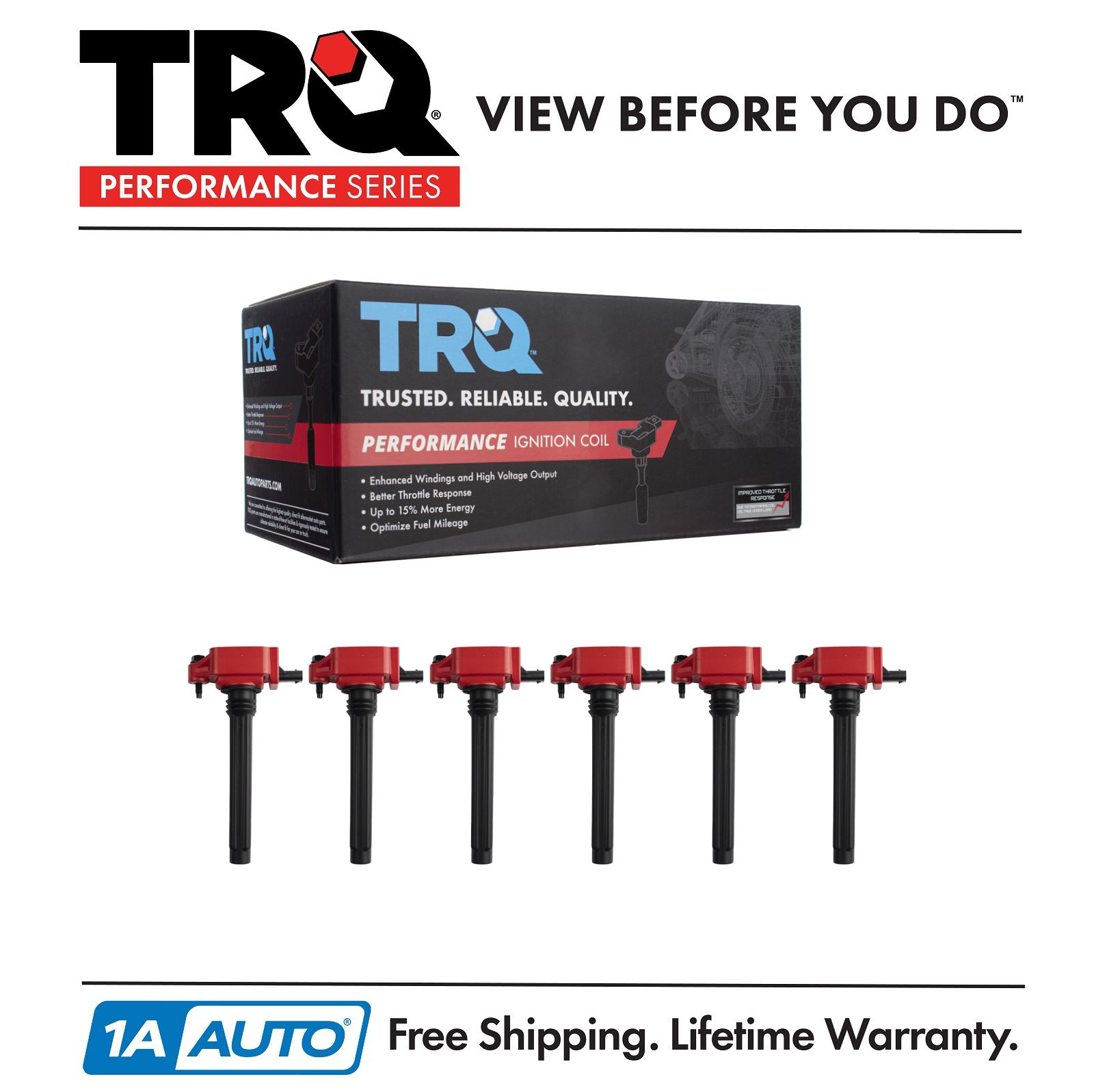 <b>6 Piece Performance Ignition Coil Set</b>