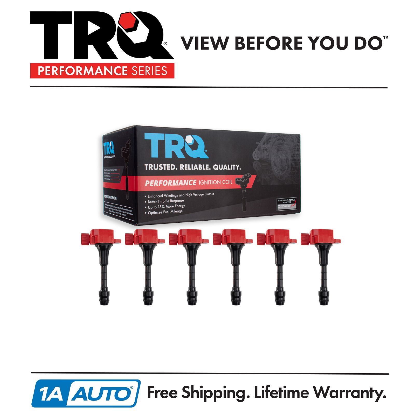 <b>6 Piece Performance Ignition Coil Set</b>