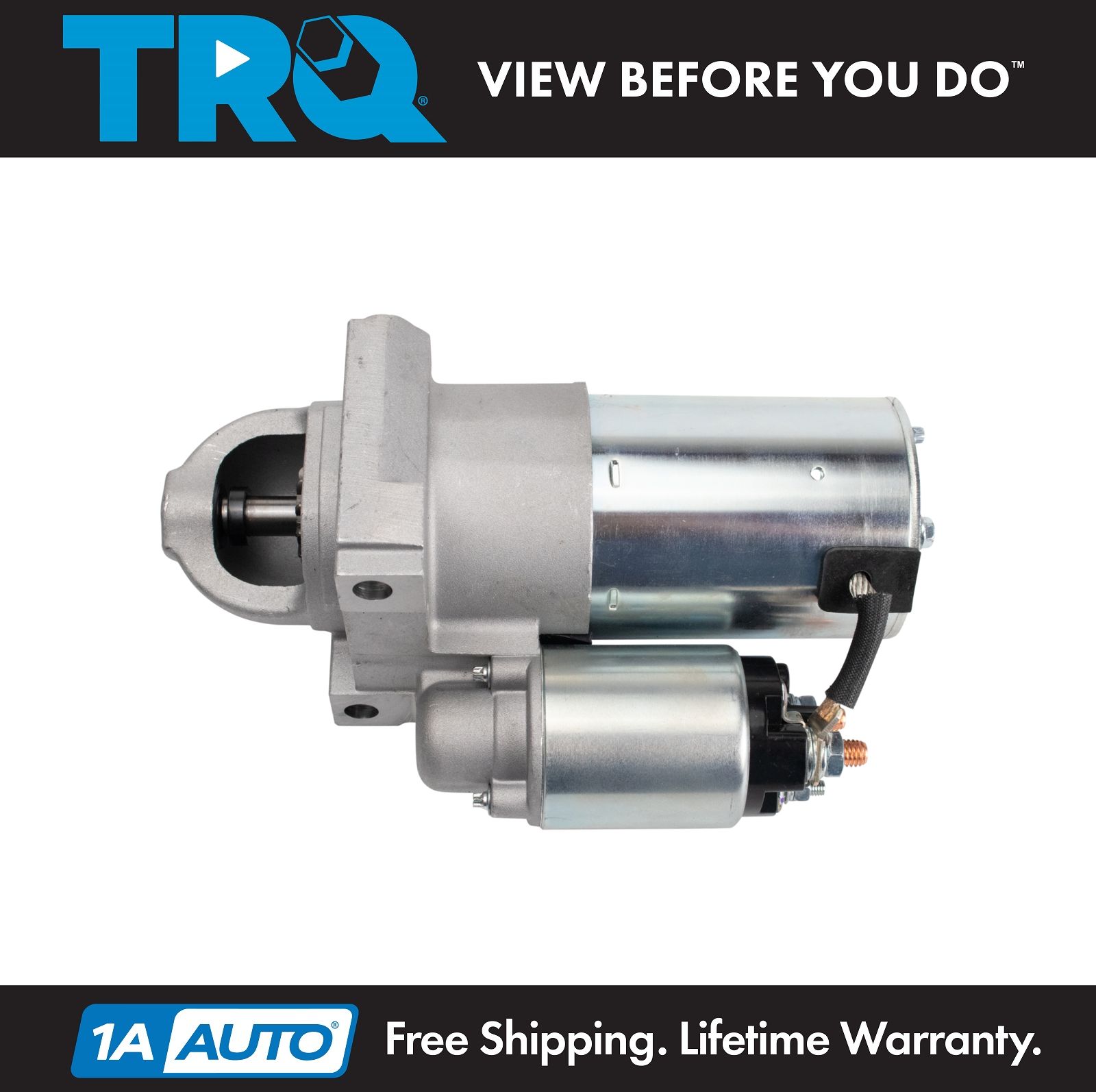 thumbnail image 2 of TRQ STA03093 Starter Motor – GMC Chevy Pickup SUV 6.0L 6.2L, Lifetime Warranty 2 of 4