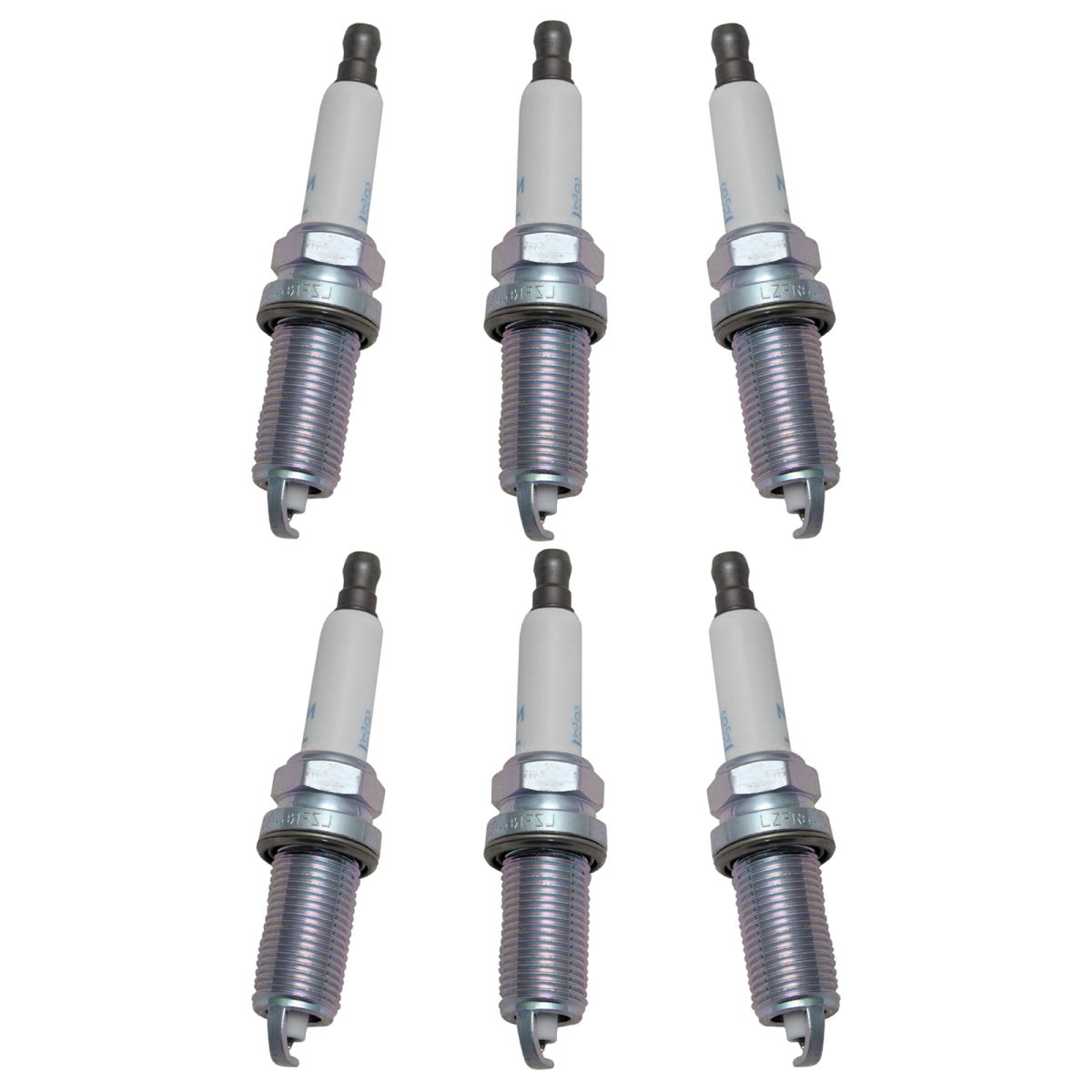<b>6 Piece Laser Platinum Spark Plug Set</b>