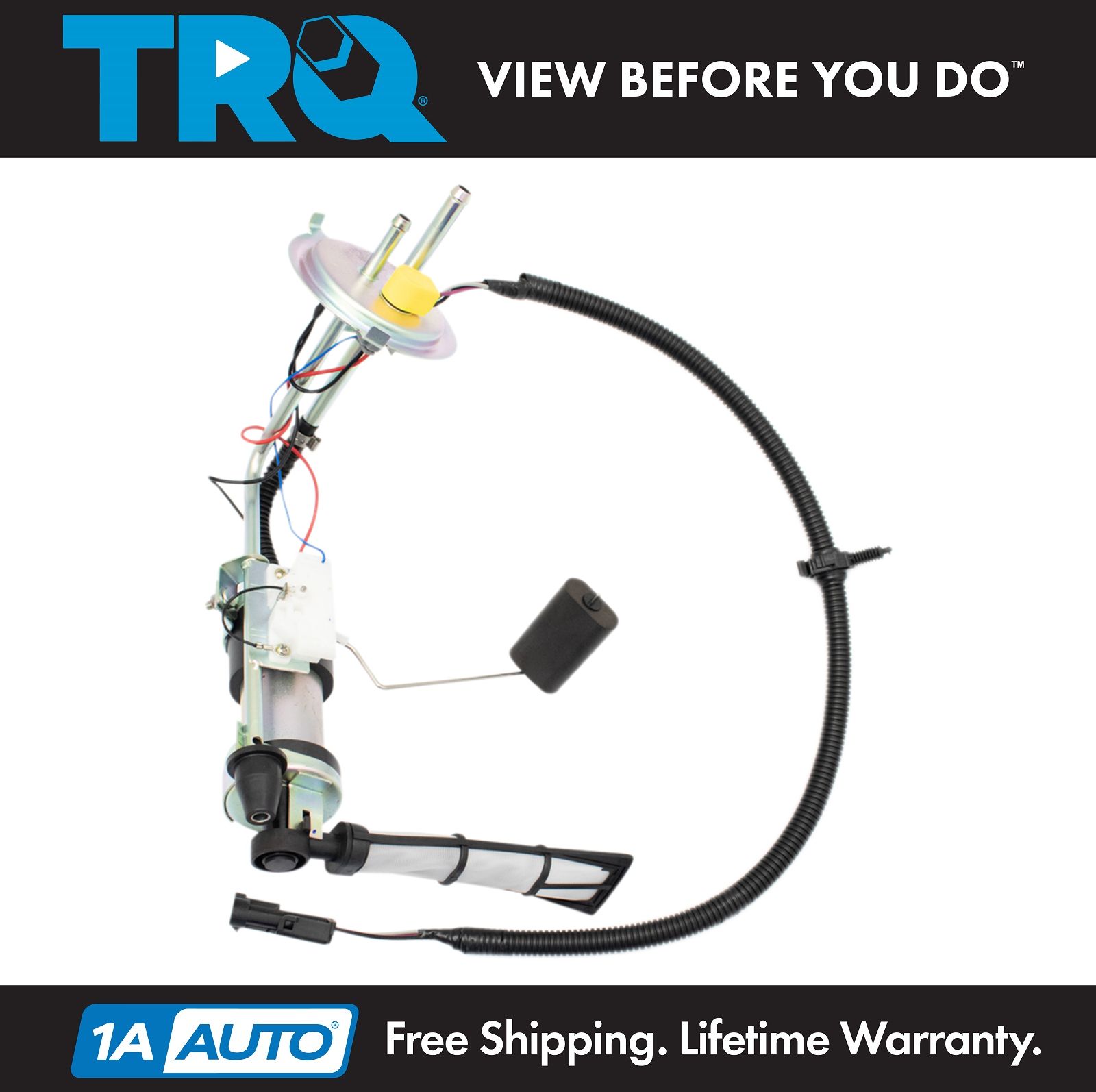 TRQ Fuel Pump & Sending Unit Assembly for 1991-1993 Jeep Cherokee New