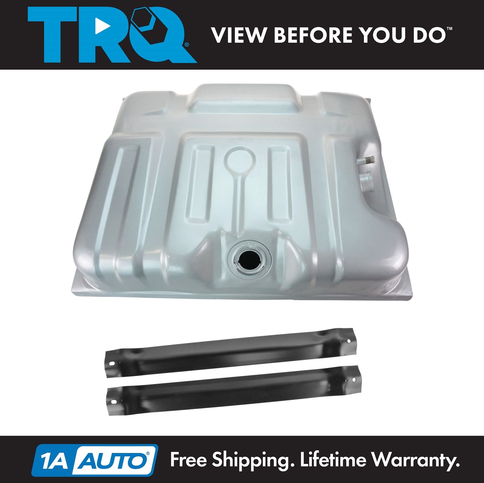 TRQ 19 Gallon Fuel Gas Tank w/ Straps for 7378 F 250 150 100 eBay