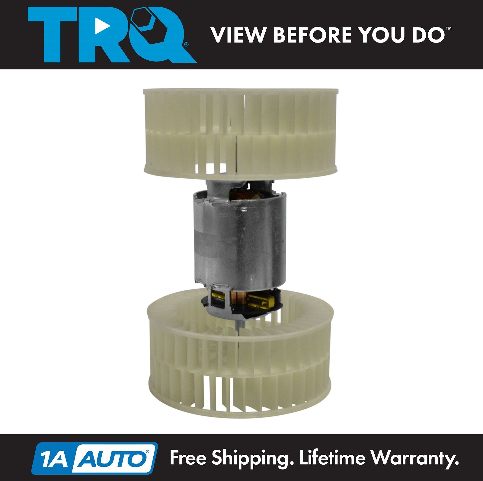 A//C Heater Blower Motor w// Fan Cage 2108206842 for Mercedes Benz