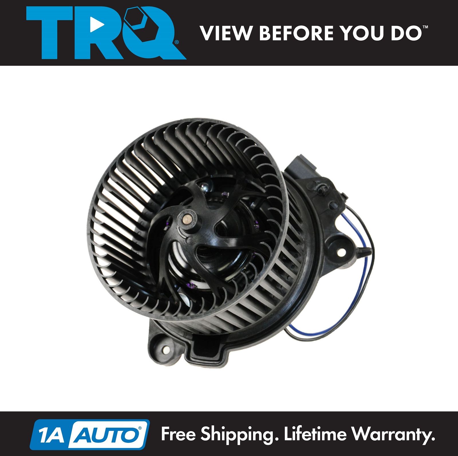 A//C Heater Blower Motor w// Fan Cage 2108206842 for Mercedes Benz