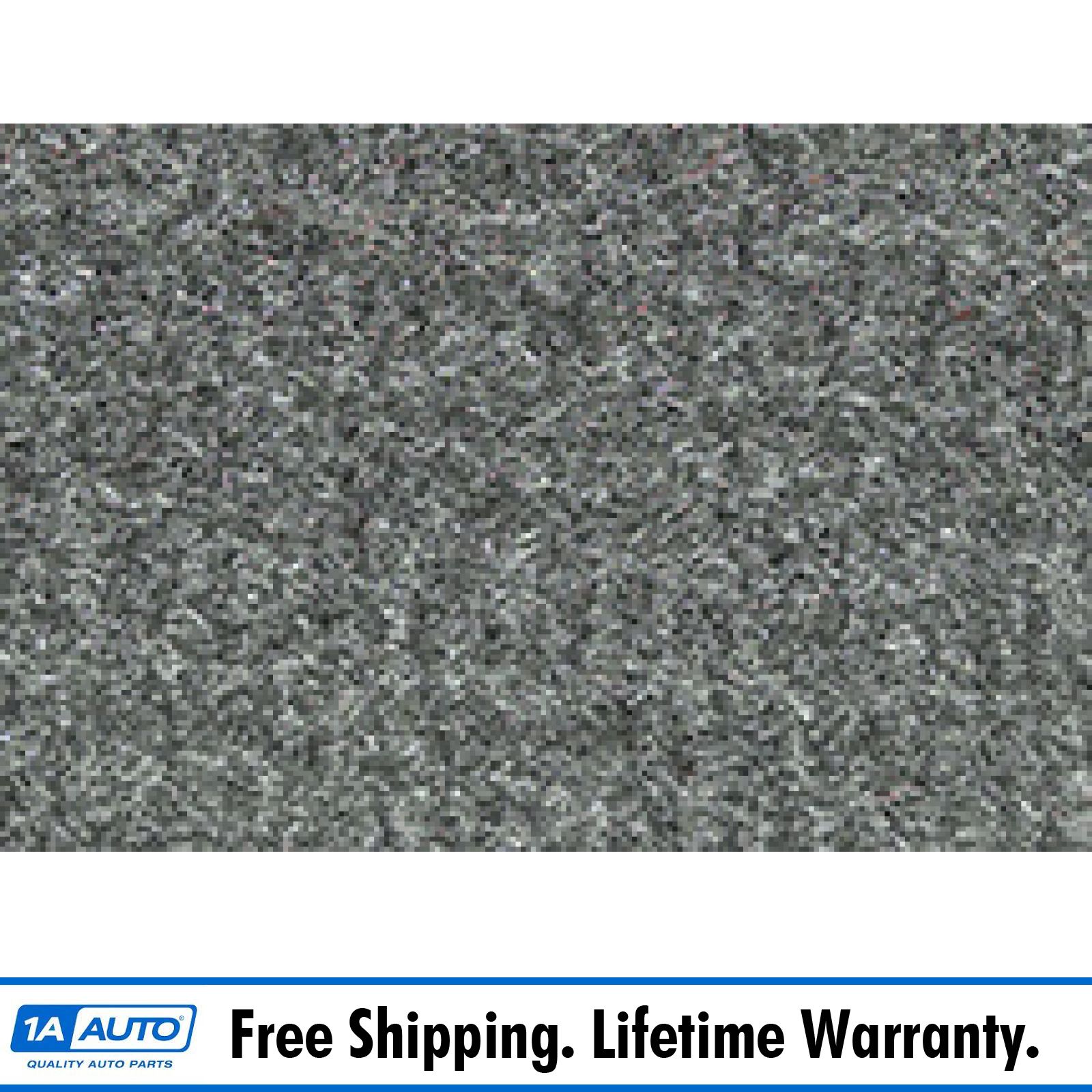 for 82-93 Mustang Hardtop Molded Passenger Area Carpet 807-Dark Gray Cutpile