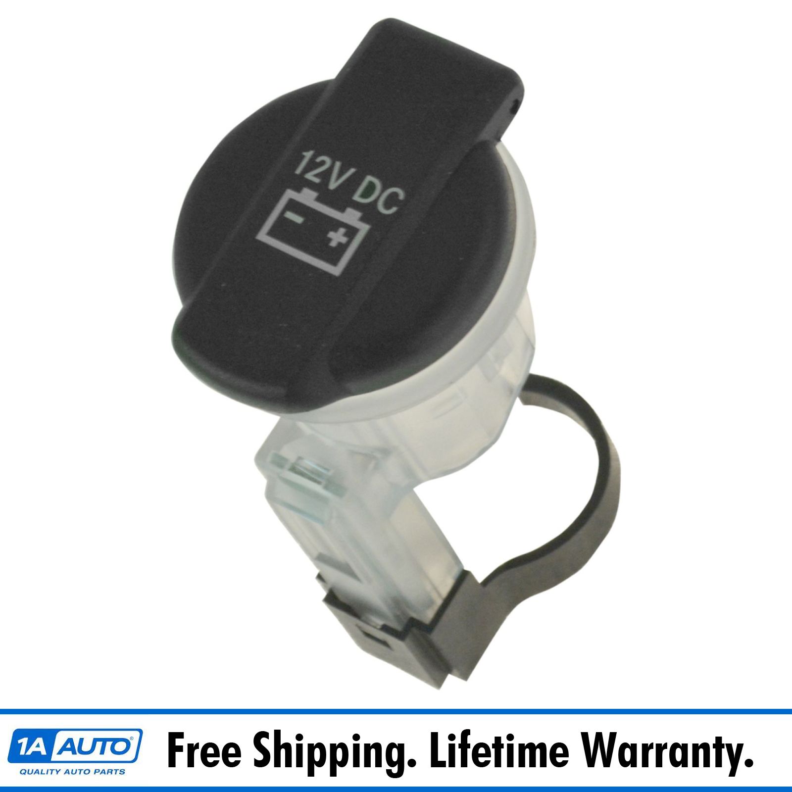 Chrysler 300 Dodge Charger Rear Power Outlet Cap Cover Black new OEM 56046636AA