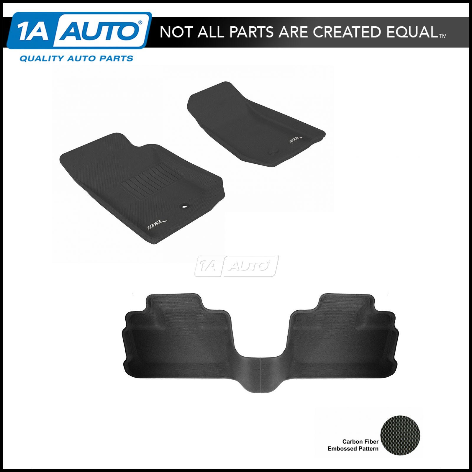 For 2002-2006 Acura RSX Black Trim Carpet Floor Mats Front Rear 4 Pcs Custom FIt