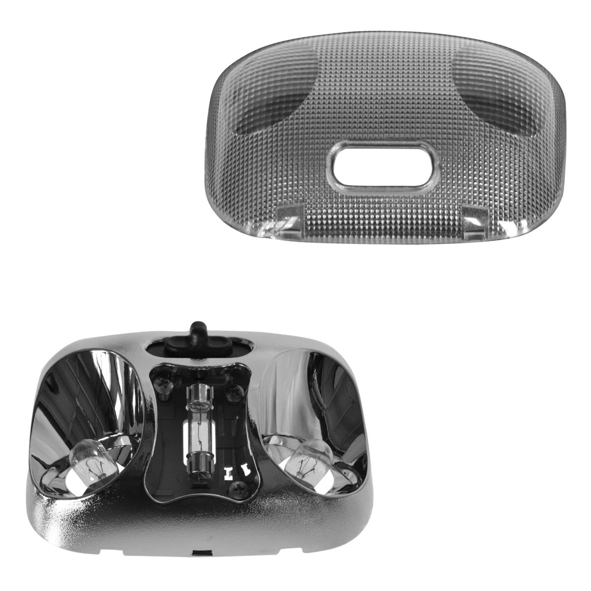 OEM NEW 80-97 Ford Overhead Ceiling Dome Map Light Bulb Lamp Lens White Cover