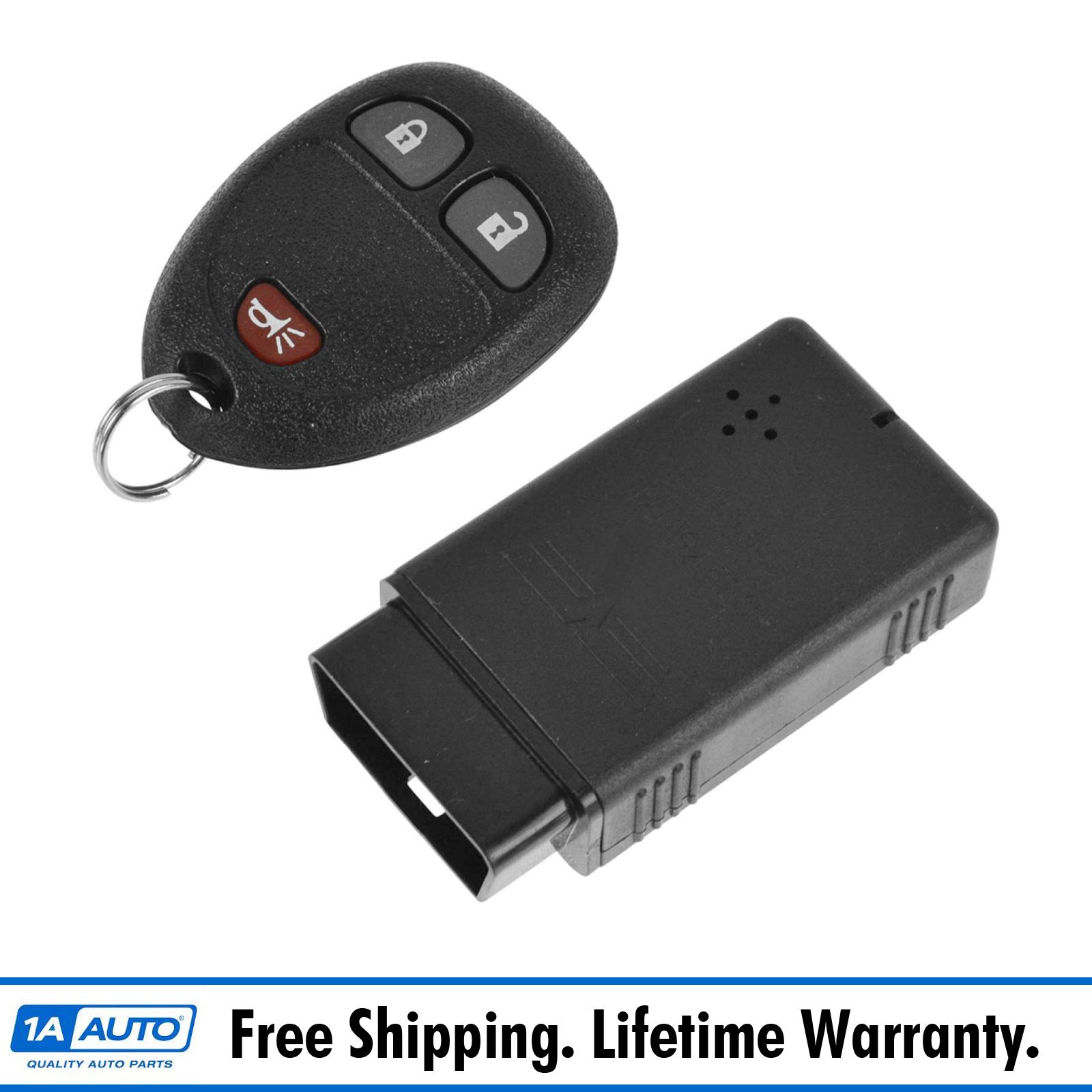 DORMAN 3 Button Keyless Entry Remote & Programmer for Buick Chevy