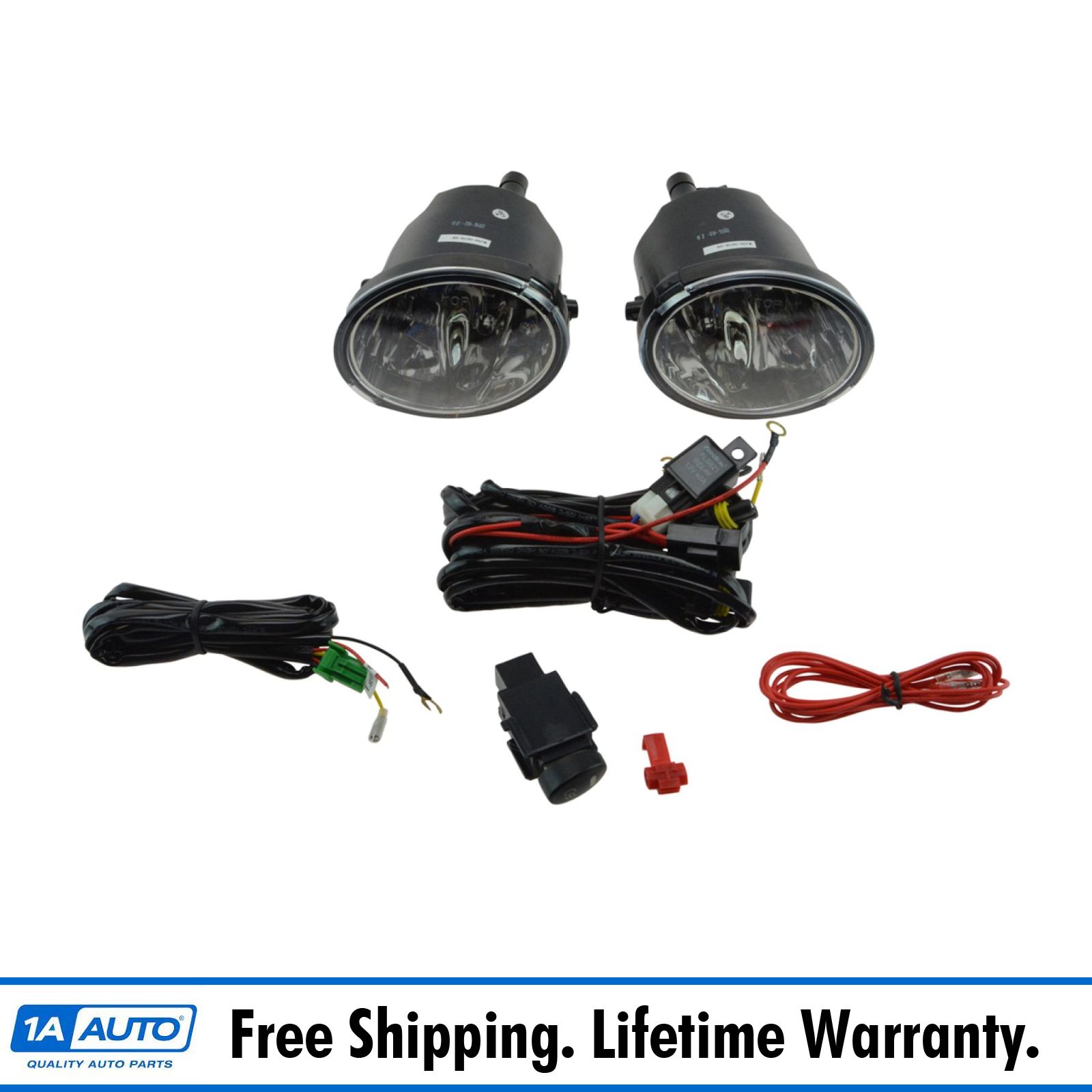 Add On Upgrade Clear Lens Fog Light Switch Wiring Kit Set for Sequoia Tundra New eBay