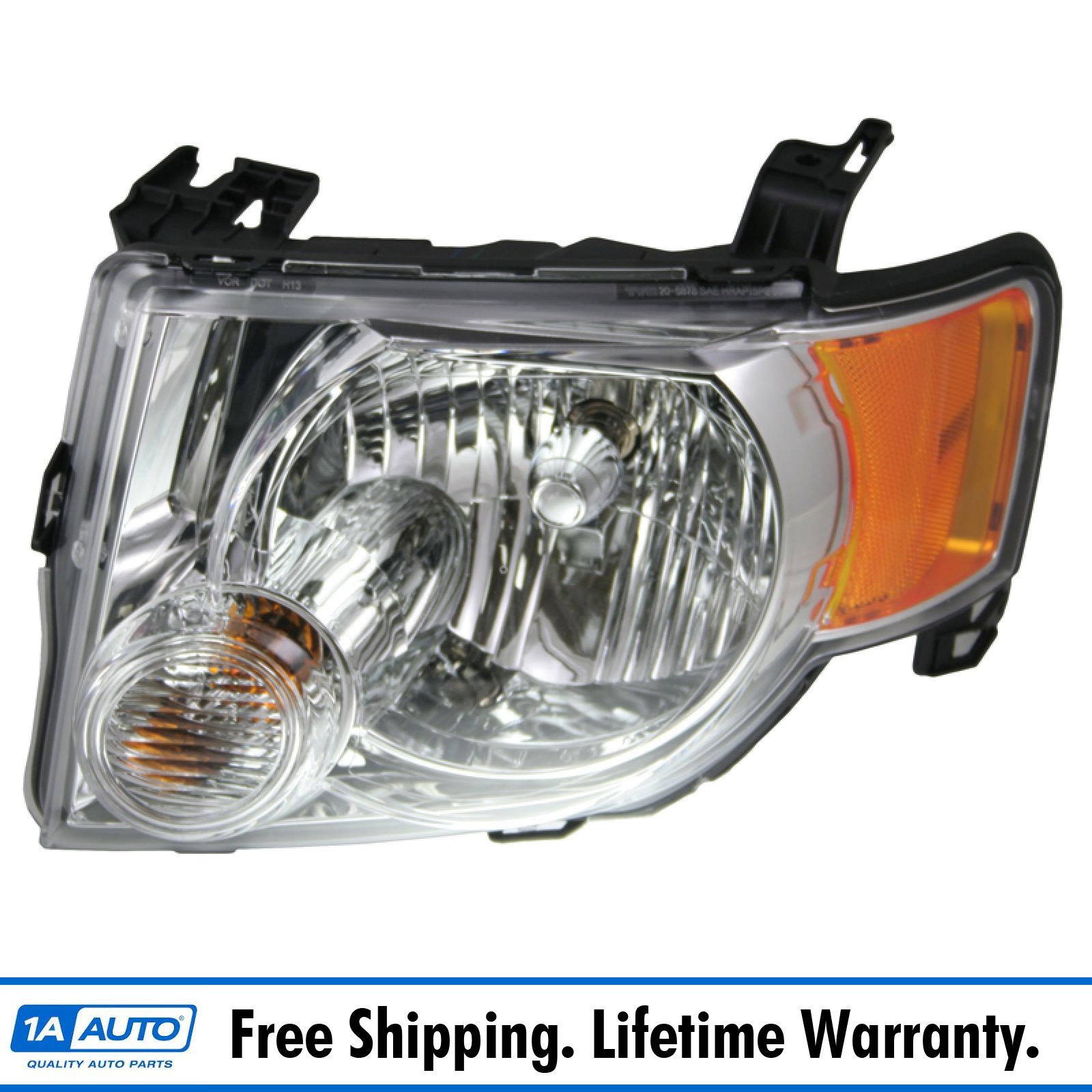 Headlight Headlamp LH Left Driver Side for 0812 Ford Escape & Hybrid
