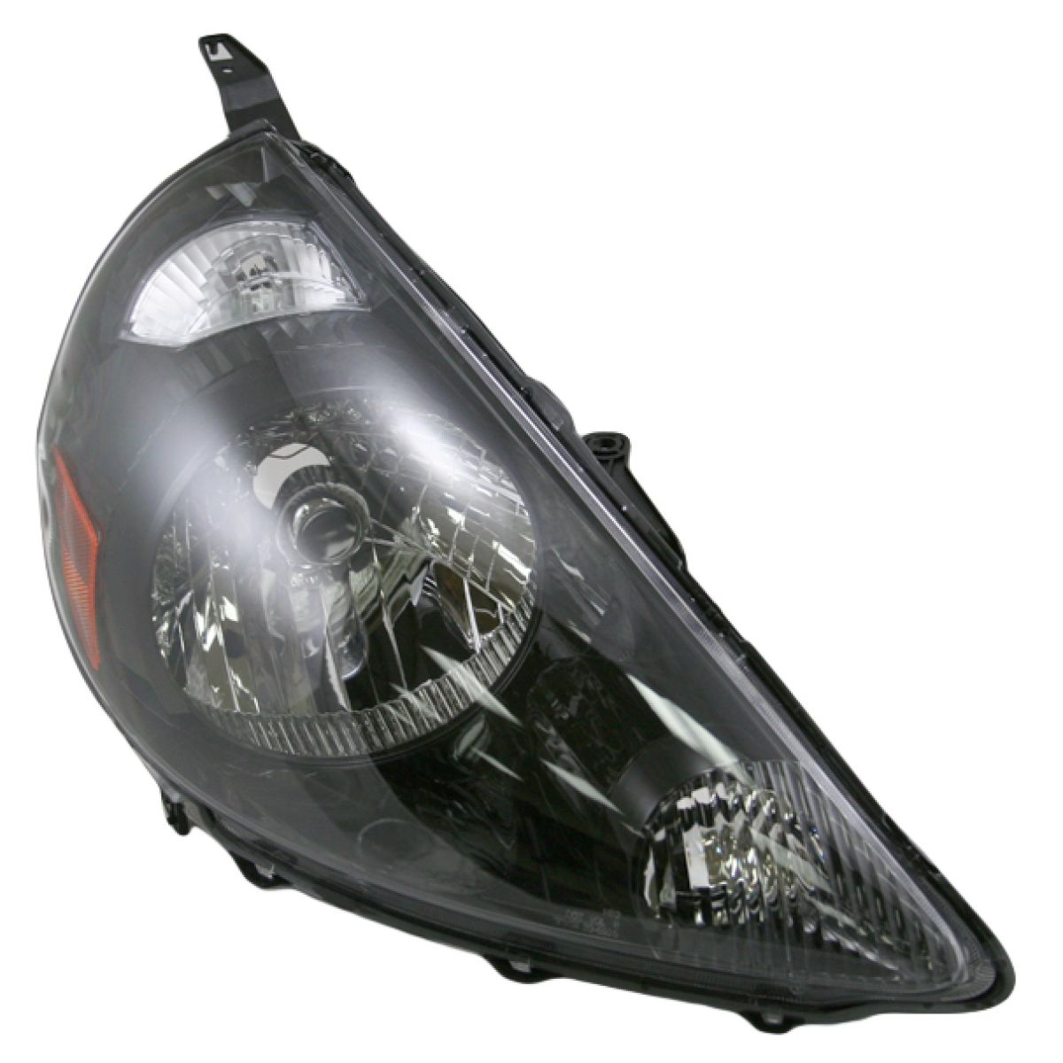 For 2007-2008 Honda FIT Passenger Side Headlight Head Lamp RH Black