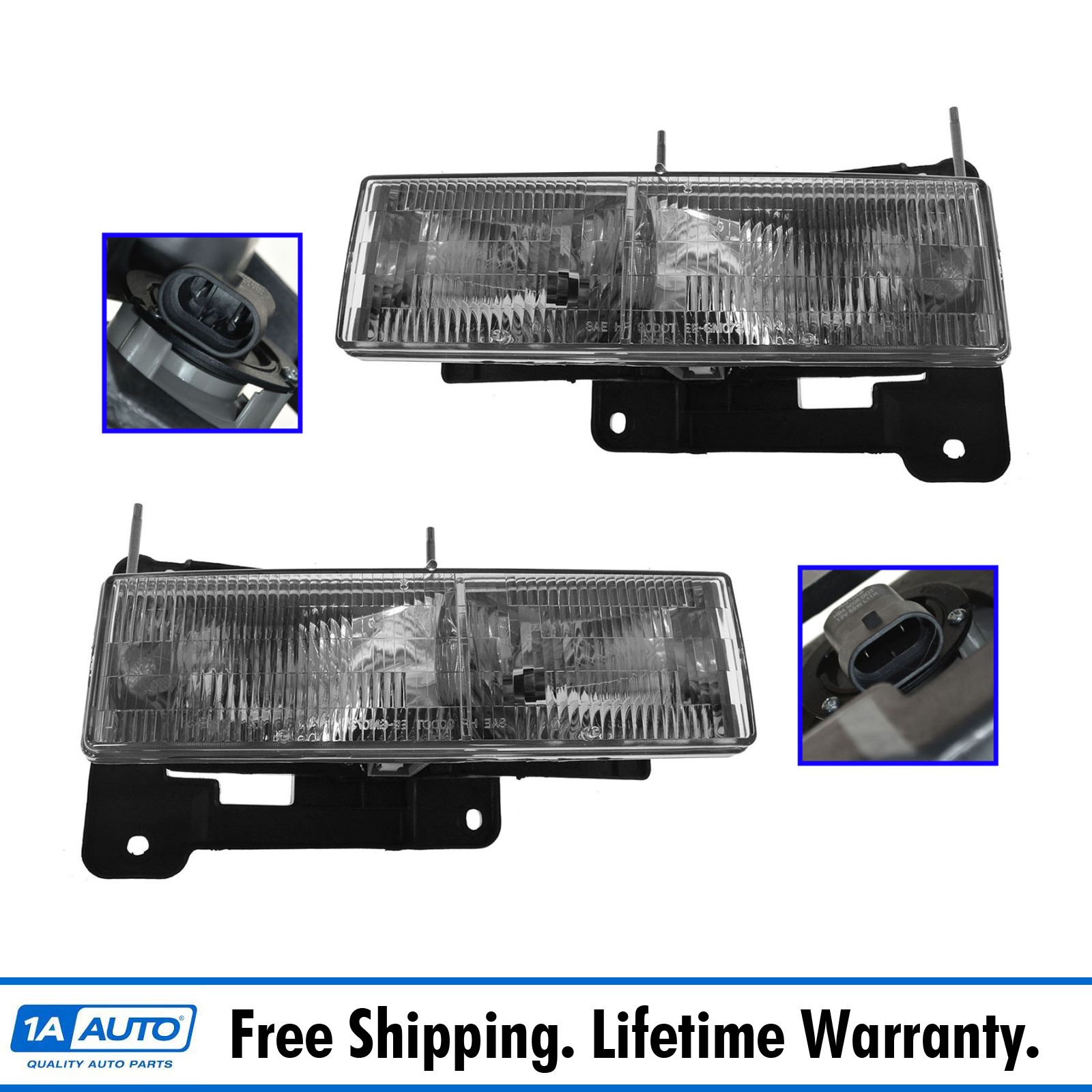 <b>2 Piece Headlight Set</b>