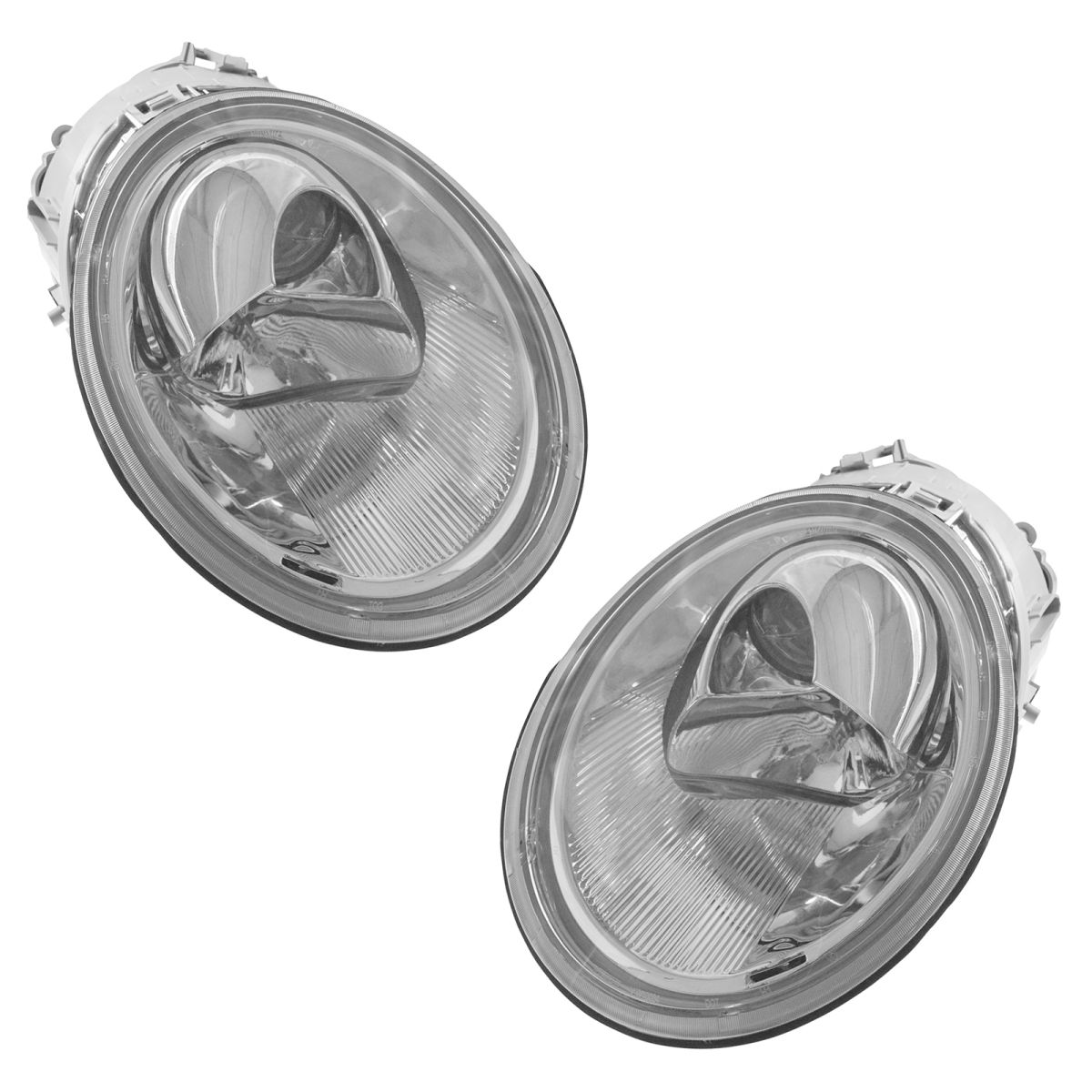 NEW Headlight Headlamp Pair Set Left /& Right for 02-05 VW Beetle Turbo S