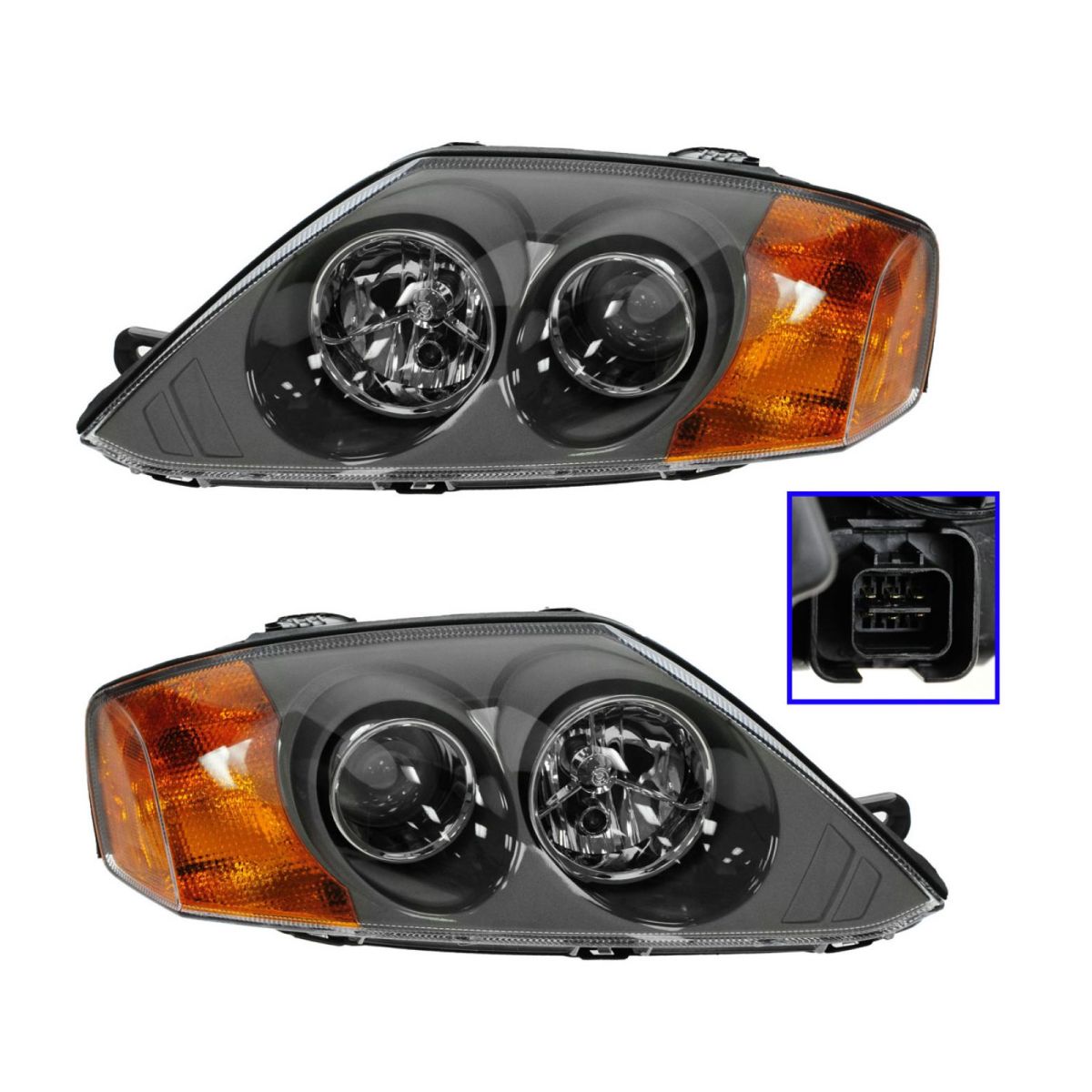 New Fog Light Trims Lamps Set of 2 Driver /& Passenger Side LH RH Verano Pair