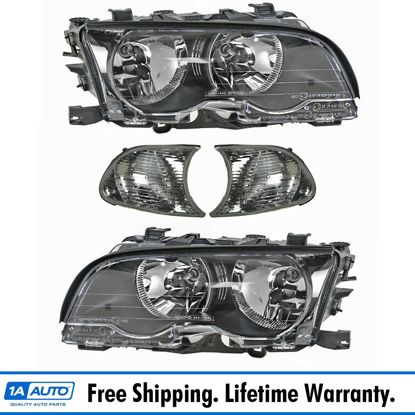 NEW Replacement Clear Front Turn Signal Corner Light Lamp For 91-96 Saturn Coupe