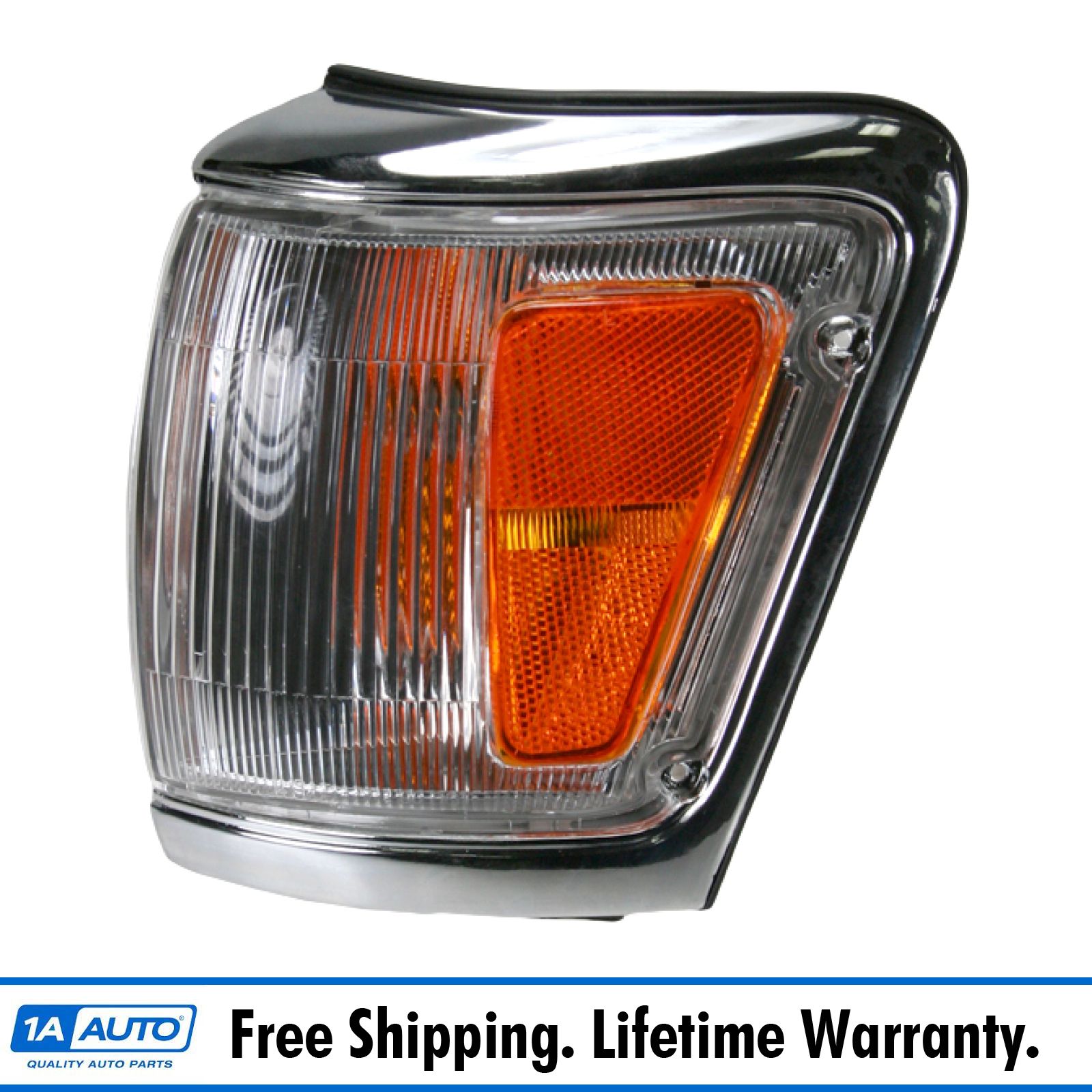 Chrome Corner Parking Light Pair for 92-95 Toyota 4Runner