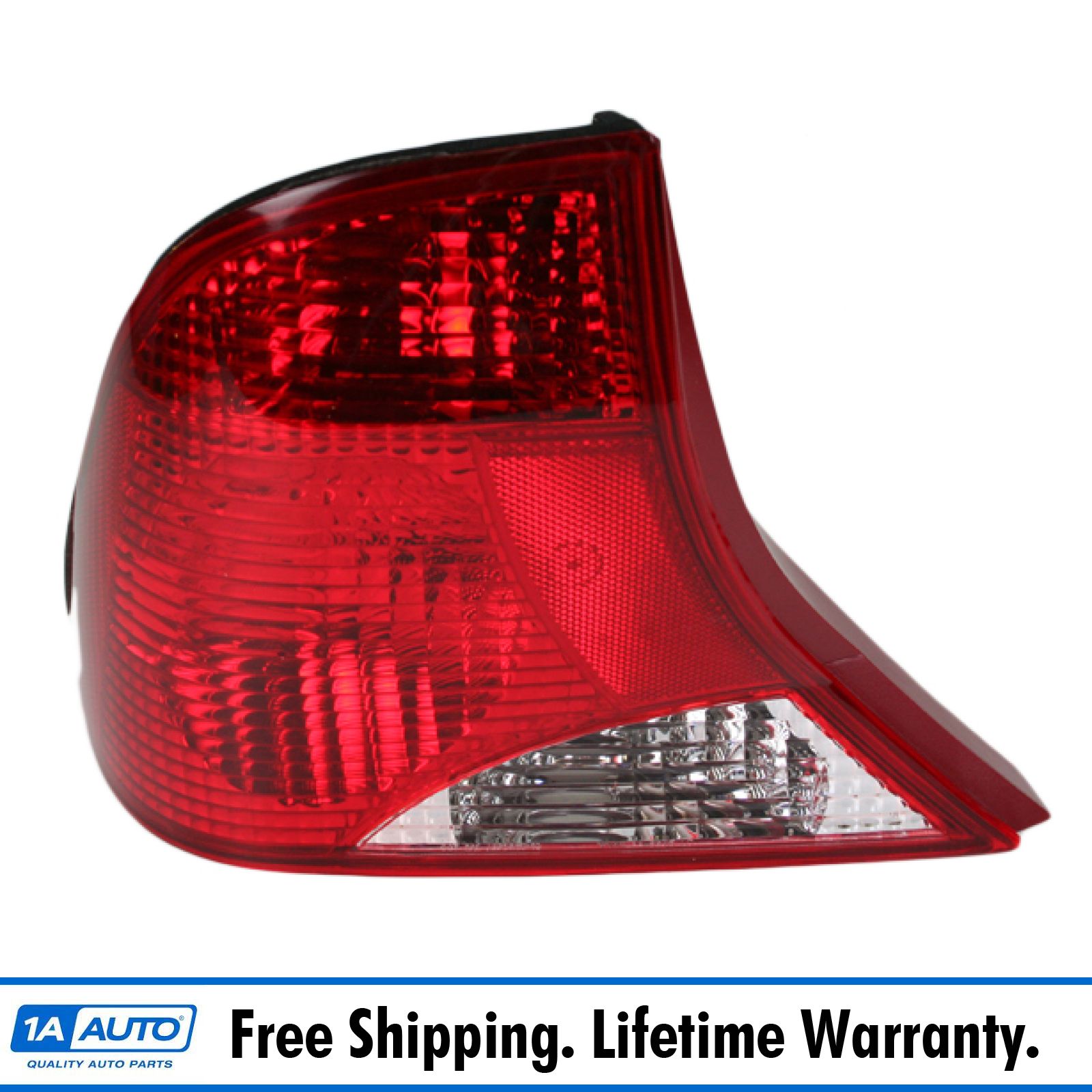 Rear Brake Light Taillight Lamp Left Driver for 01-02 Ford Focus 4 Door
