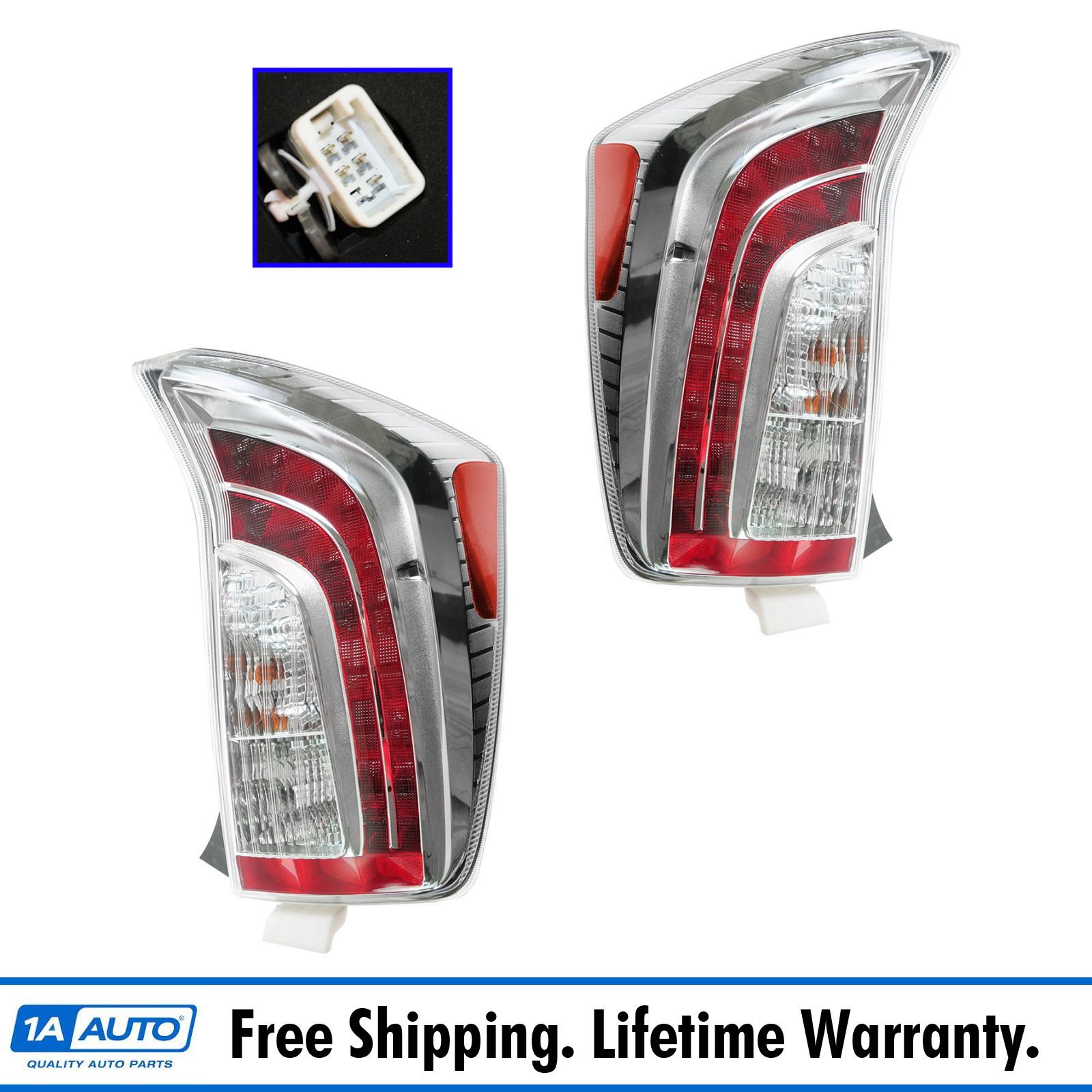 For 2012 Toyota Prius Driver Side Tail Light Taillight Lamp