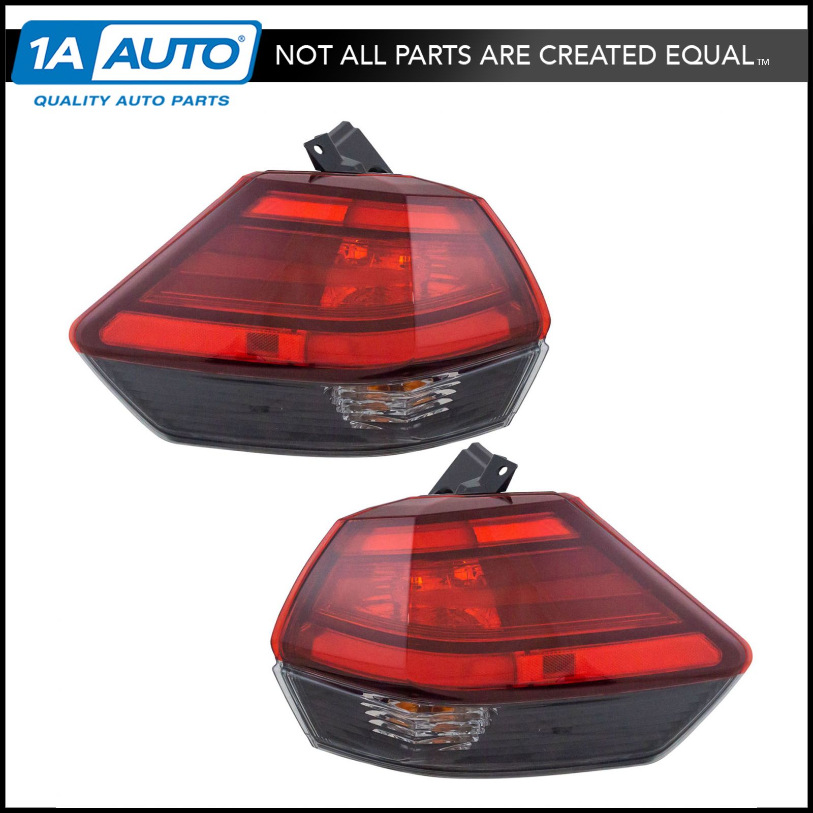 Outer Tail Light Lamp Assembly LH RH Kit Pair Set of 2 for Nissan Sentra New