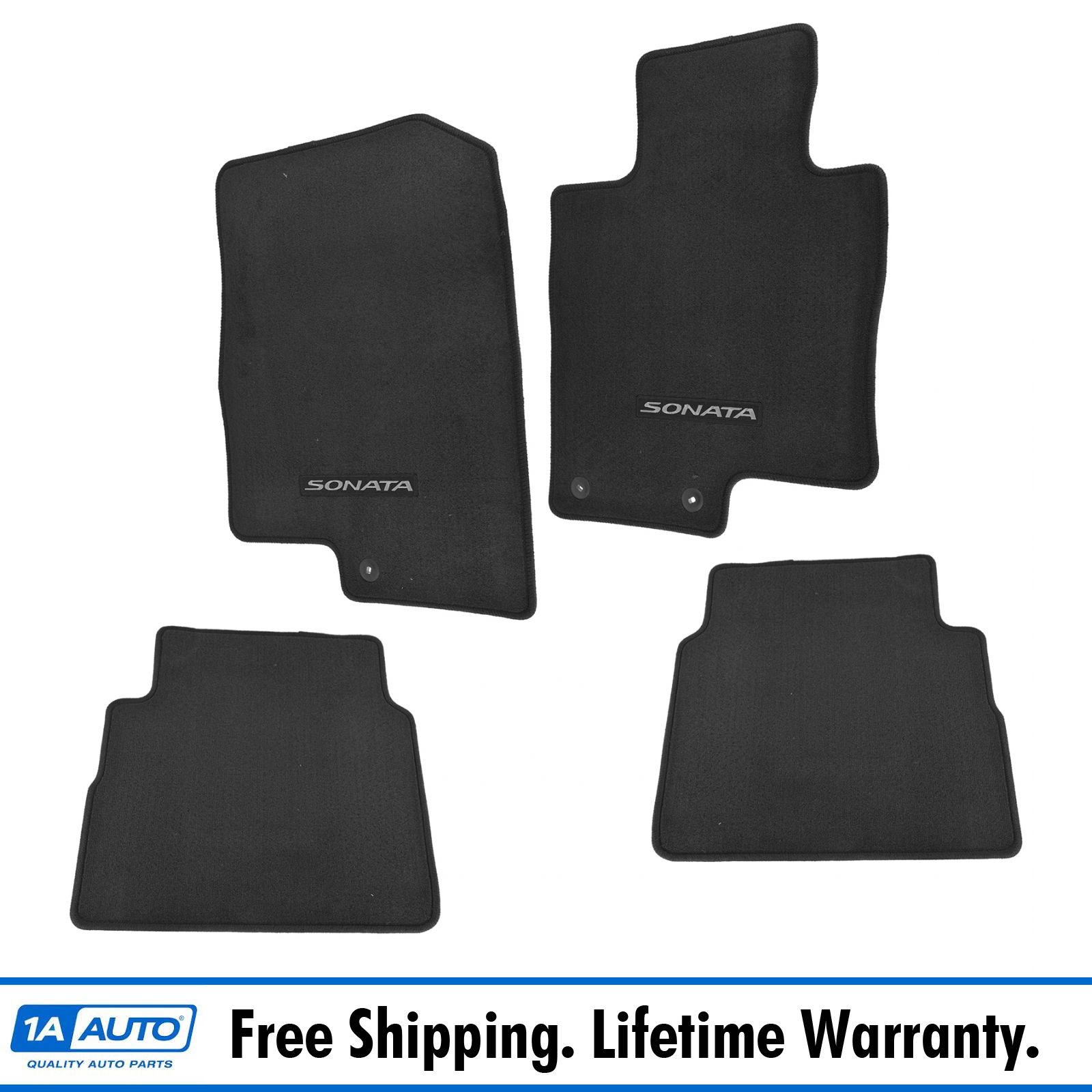 OEM All Weather Floor Mat Set of 4 LH RH Front /& Rear for 11-14 Chrysler 300 RWD