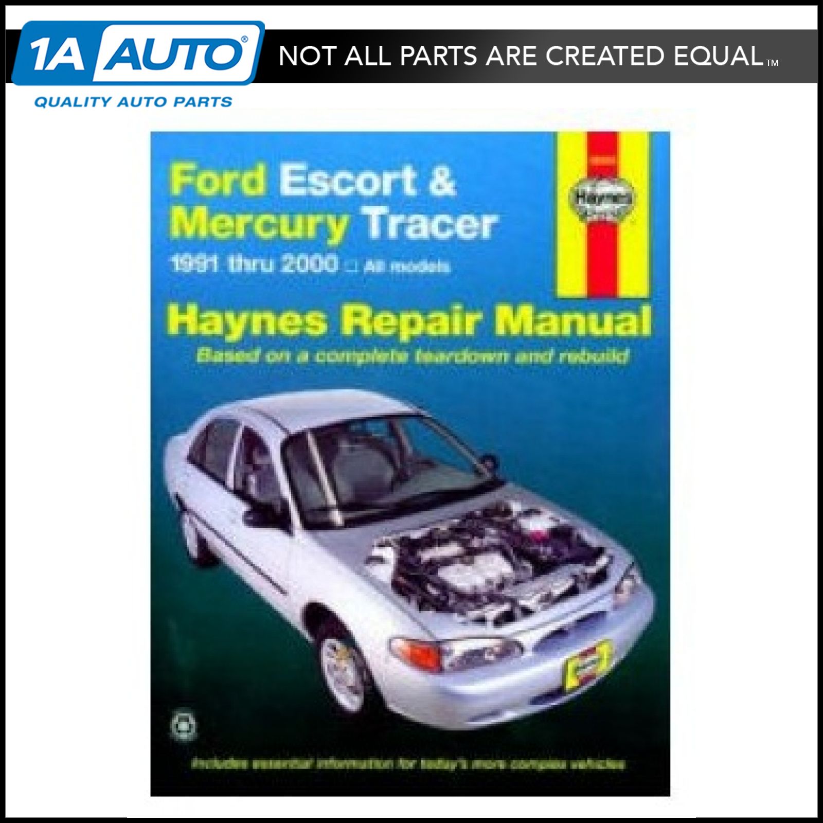 Haynes Repair Manual for 91-00 Mercury Tracer Ford Escort