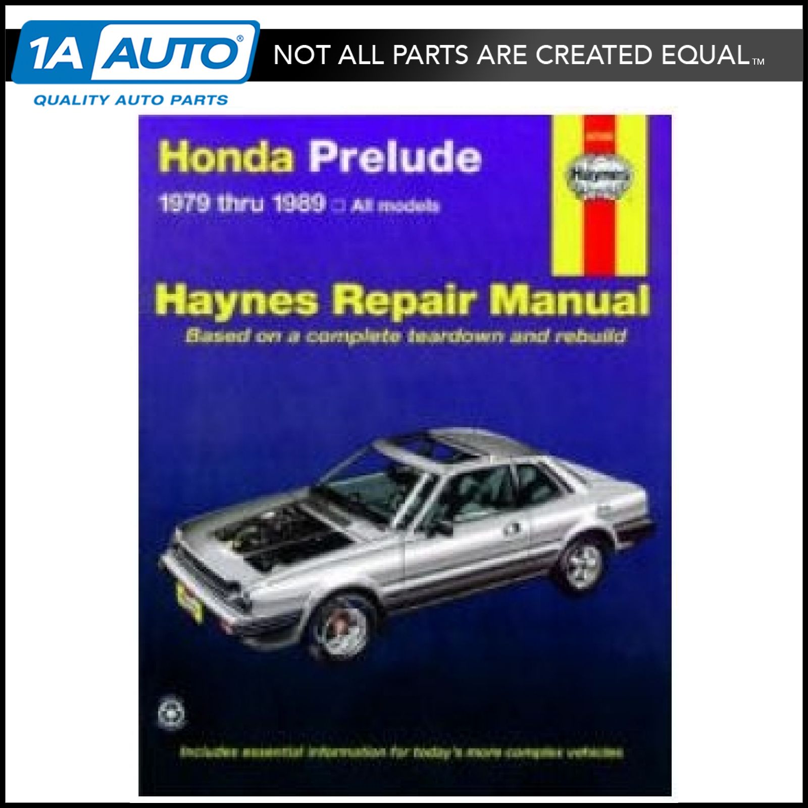 Haynes Repair Manual for Honda Prelude 79-85 86 87 88 89