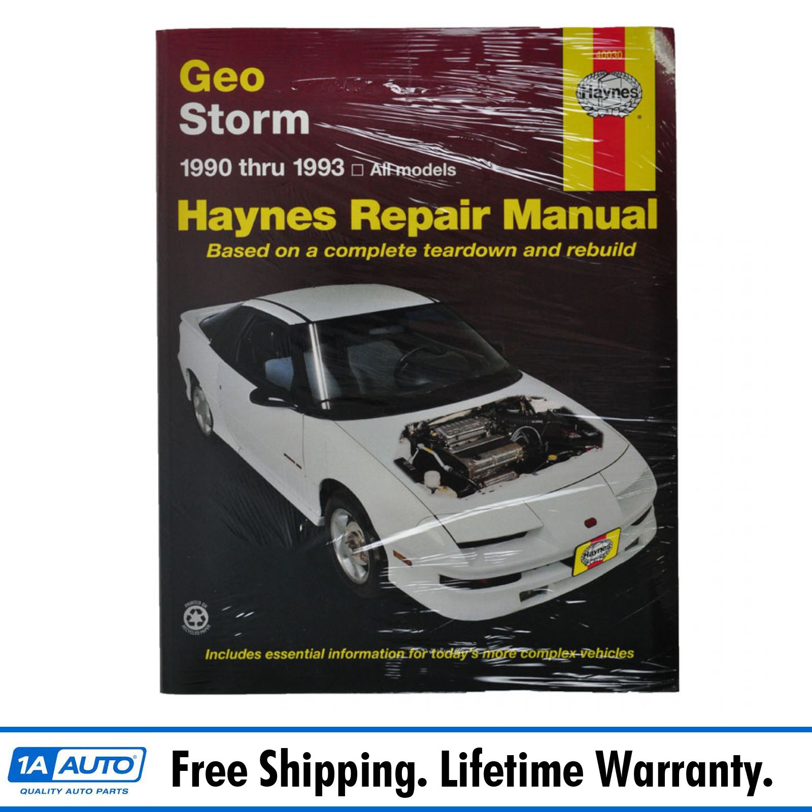 1990-93 Geo Storm Haynes Repair Manual