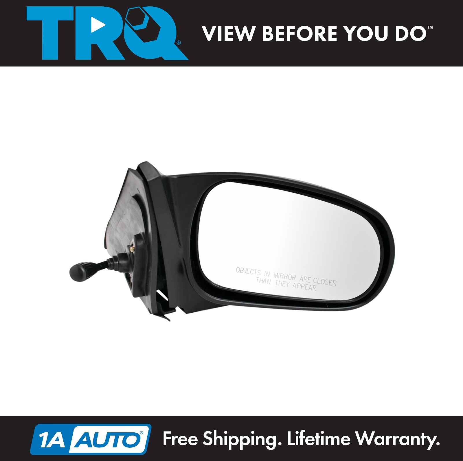 Honda Civic 2 Door Coupe RH Passenger Side Power Mirror 1996 1997 1998 1999 2000