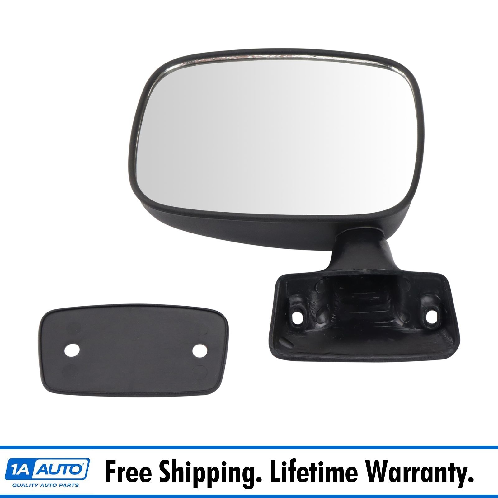 Manual Black Door Mirror LH Left Driver Side for 7983 Toyota Pickup Truck eBay