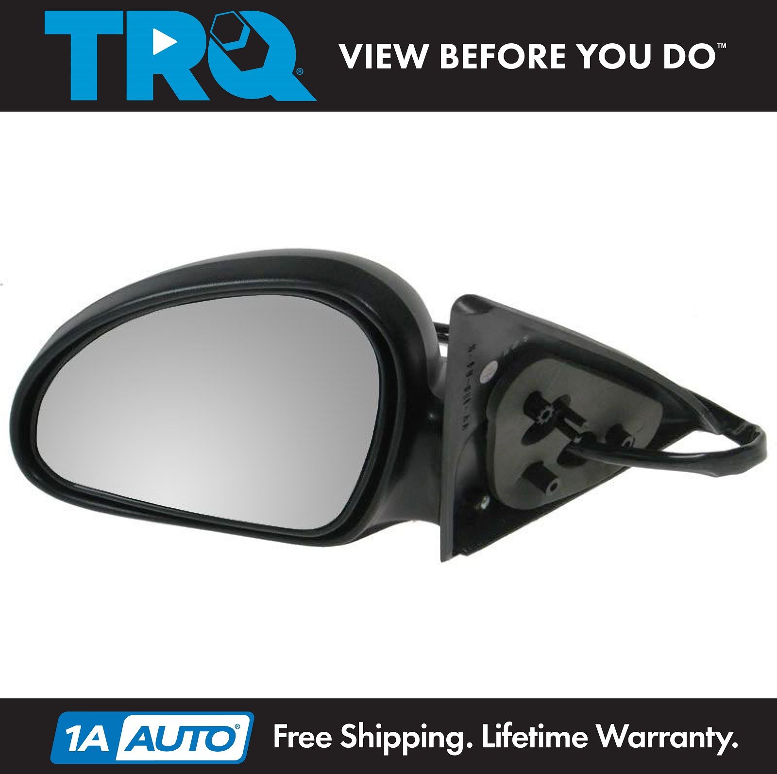 03-07 Ion 4-Door Coupe Manual Remote Non-Fold Rear View Mirror Left Driver Side