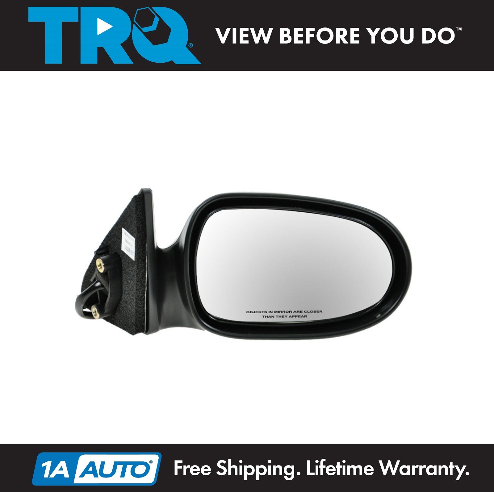 US Made Door Mirror Glass Replacement Driver Side For Nissan Maxima 95-99