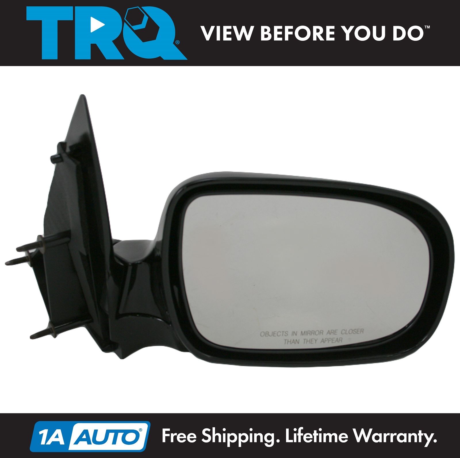 1997-2004 Olds Silhouette Mirror MANUAL Passenger Side