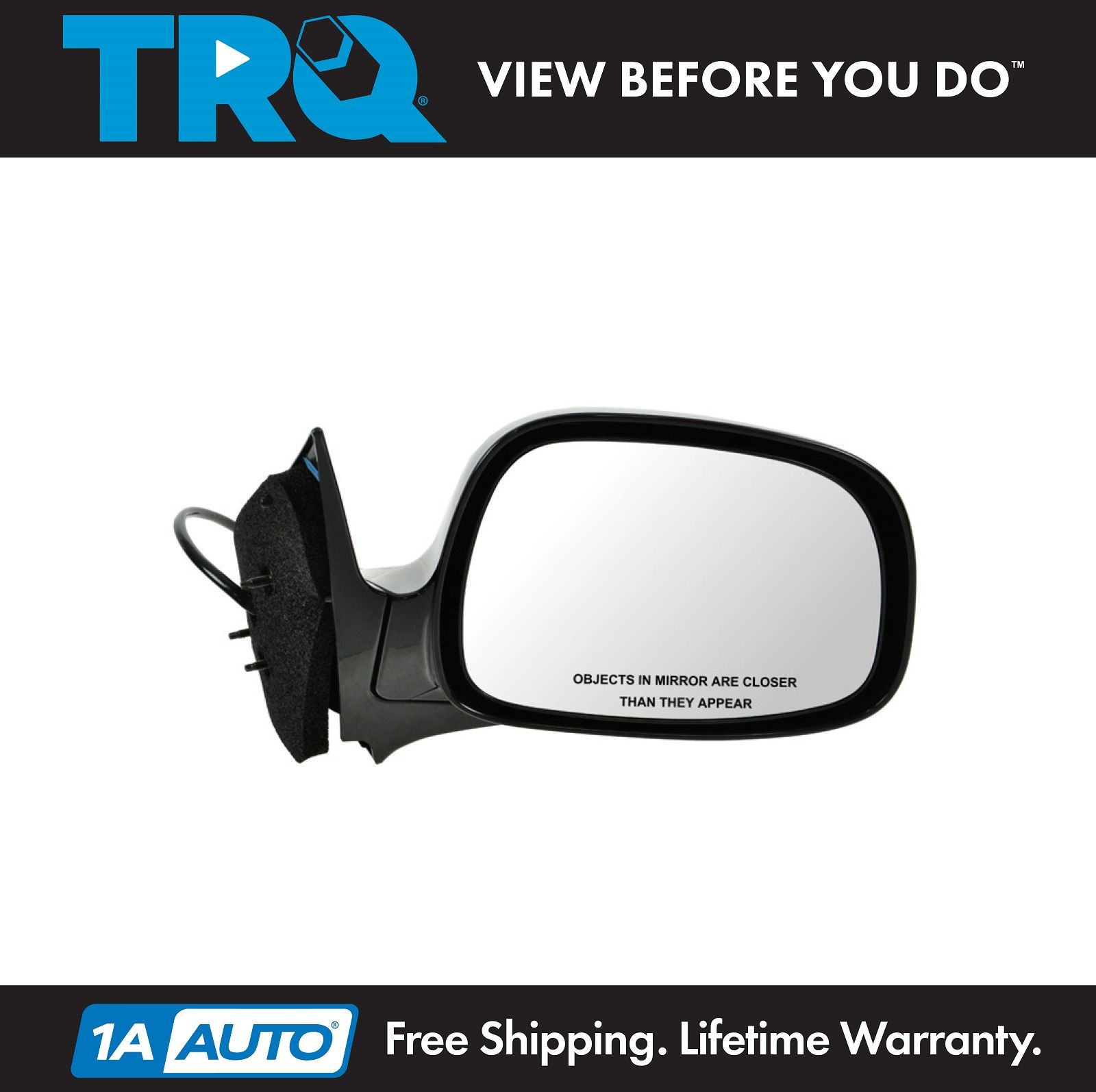 Mirror Side View Power RH Right Passenger Side for 02-07 Buick Rendezvous
