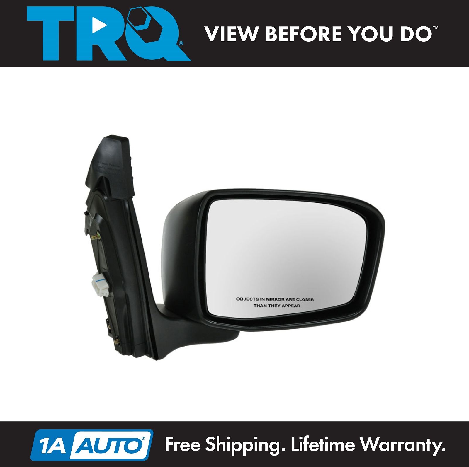 TRQ Folding Power Heated Side View Mirror RH for 0510 Honda Odyssey eBay