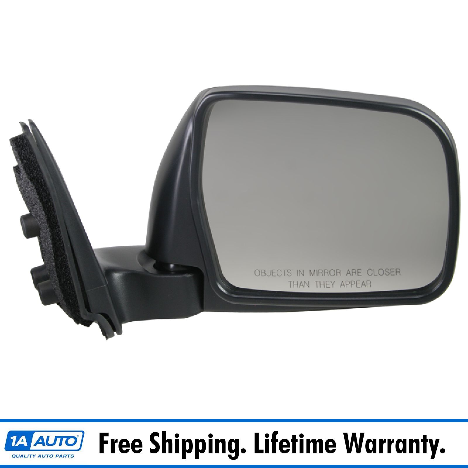 Manual Door Mirror Right Passenger Side for 9398 Toyota T100 Pickup