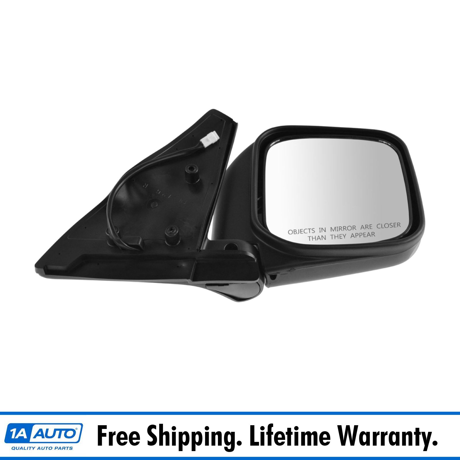 BRAND NEW MIRROR-GLASS~92-00 Montero RIGHT PASSENGER SIDE~DIRECT FIT~MANUAL