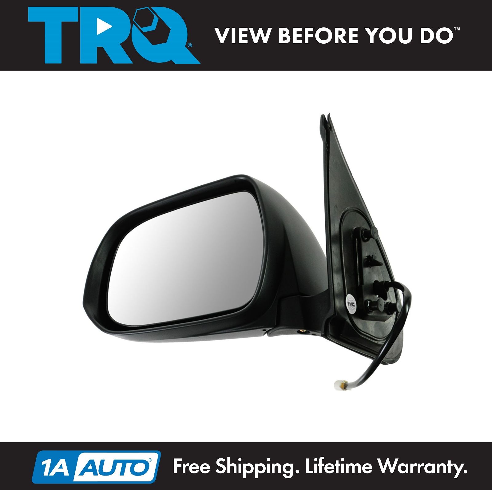 Folding Power Side View Mirror Passenger Right RH for 05-12 Tacoma Pickup Truck
