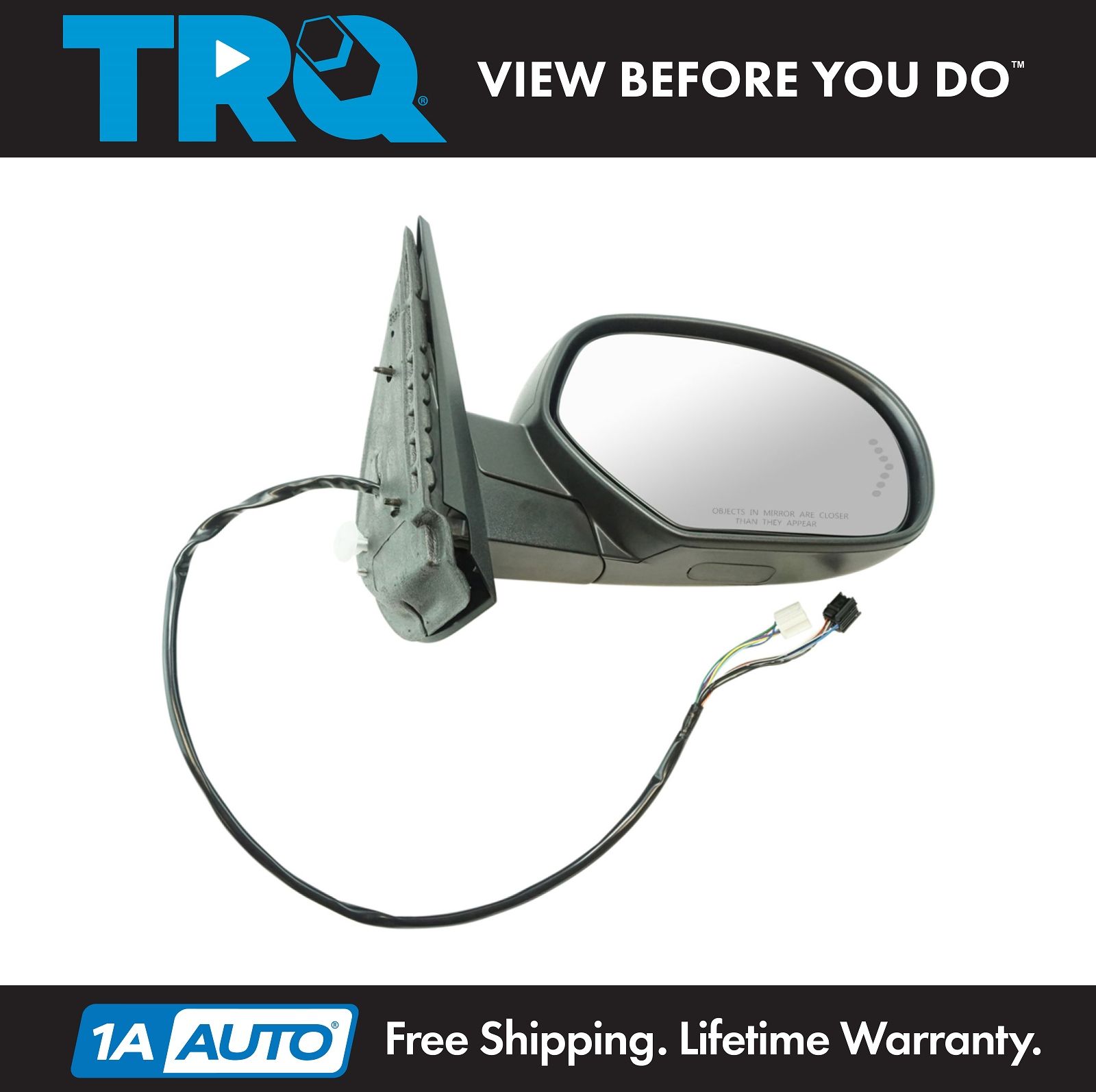 Power Folding Heated Memory Mirror RH Right Passenger Side for Chevy GMC Truck