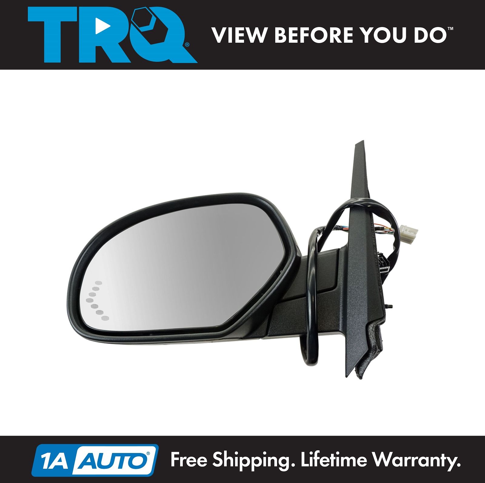 Power Folding Heated Side View Mirror w// Turn Signal Driver Left LH for Mercedes