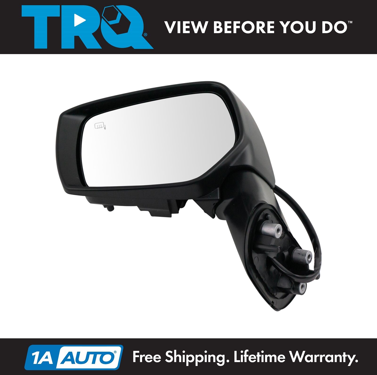 Mirror Power Heated Textured LH Left Driver Side for Subaru Impreza Outback WRX
