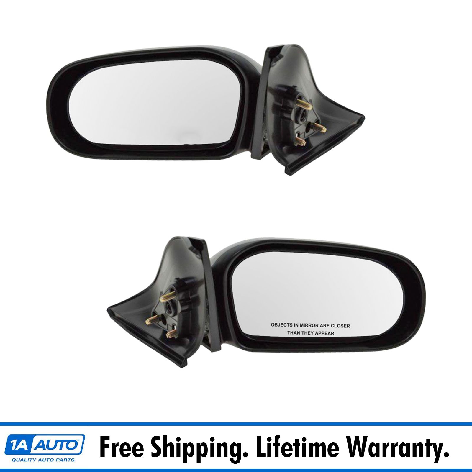 95 96 97 98 99 Toyota Tercel Manual Mirror Pair NEW