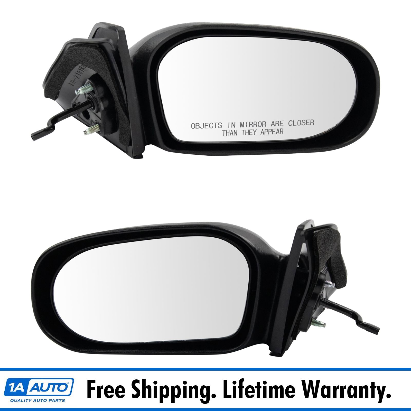 1995-1999 Toyota Tercel Manual Remote Mirror Pair