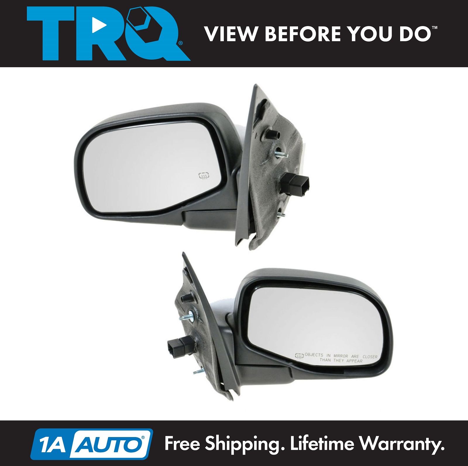 02-04 Explorer Mountaineer Power Heated Mirror Pair