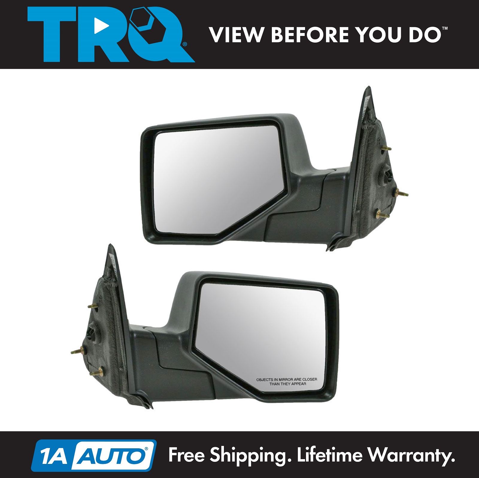 Mirror Manual RH Right Passenger Side for 06-11 Ford Ranger