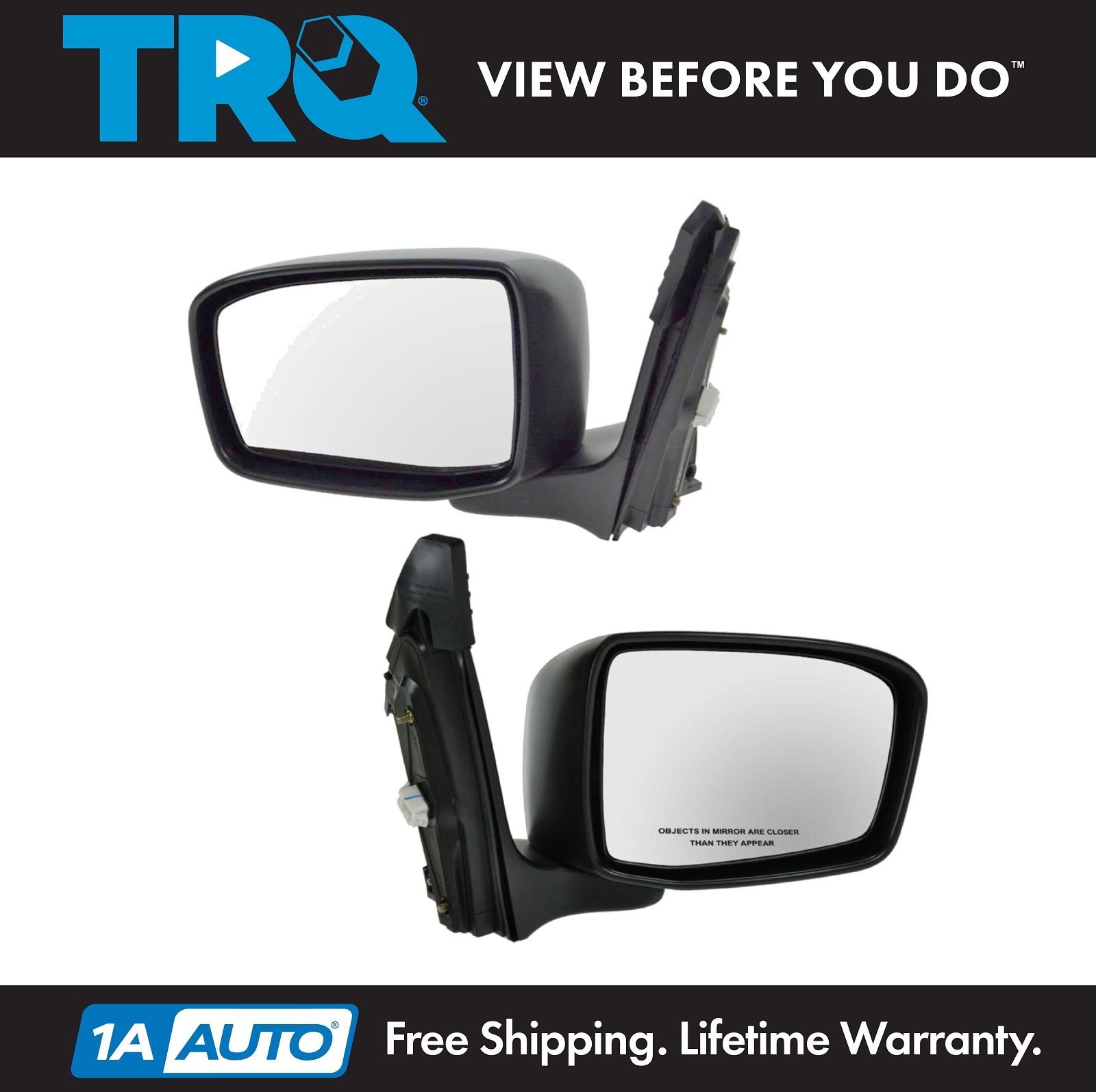Folding Power Heated Side View Mirror Driver Left LH for 05-10 Honda Odyssey