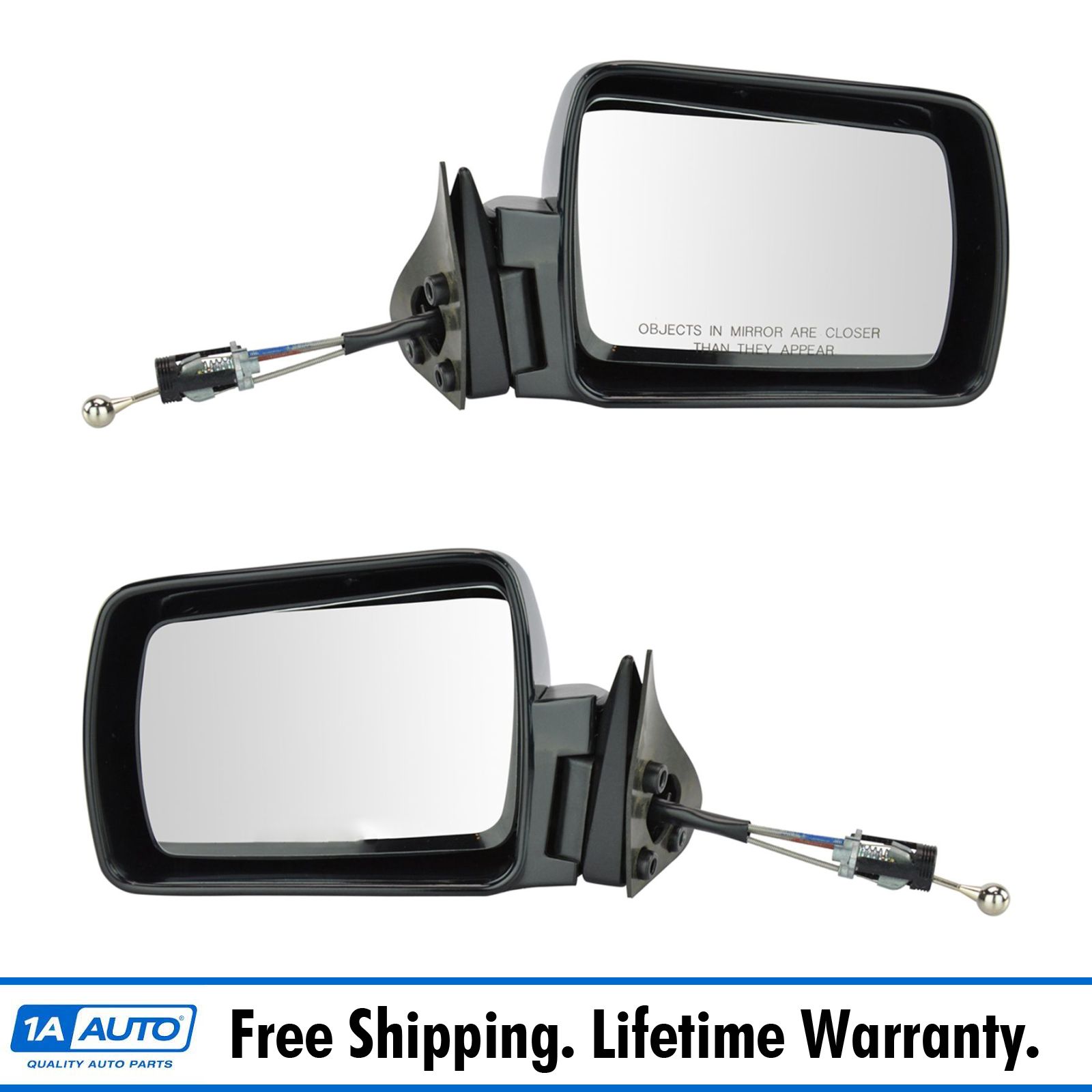 Folding Power Side View Mirror Driver Left LH for Cherokee Comanche Wagoneer