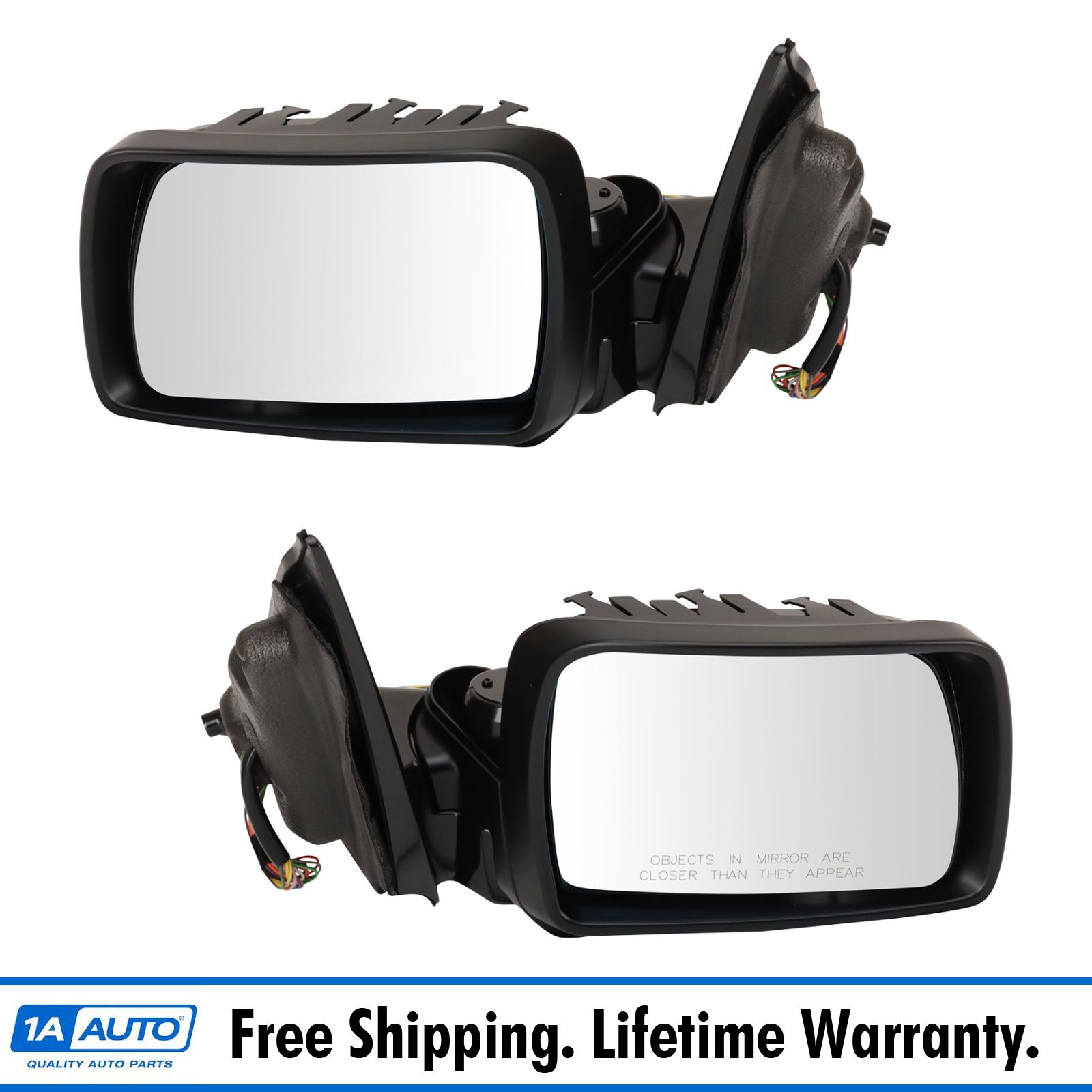 Mirror Power Folding Heated Memory Puddle LH Driver Side for 00-06 BMW X5