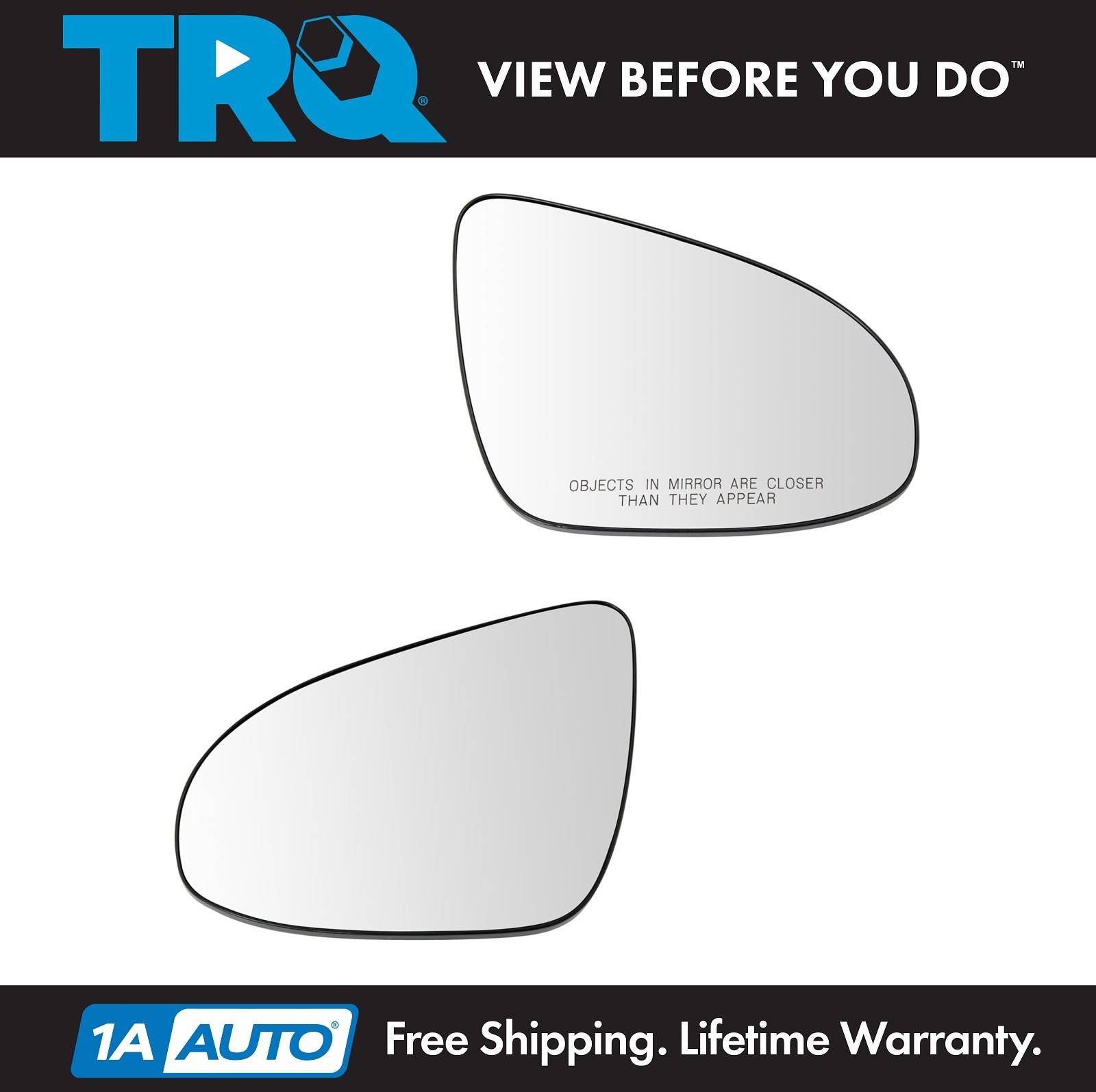 <b>2 Piece Mirror Glass Set</b>