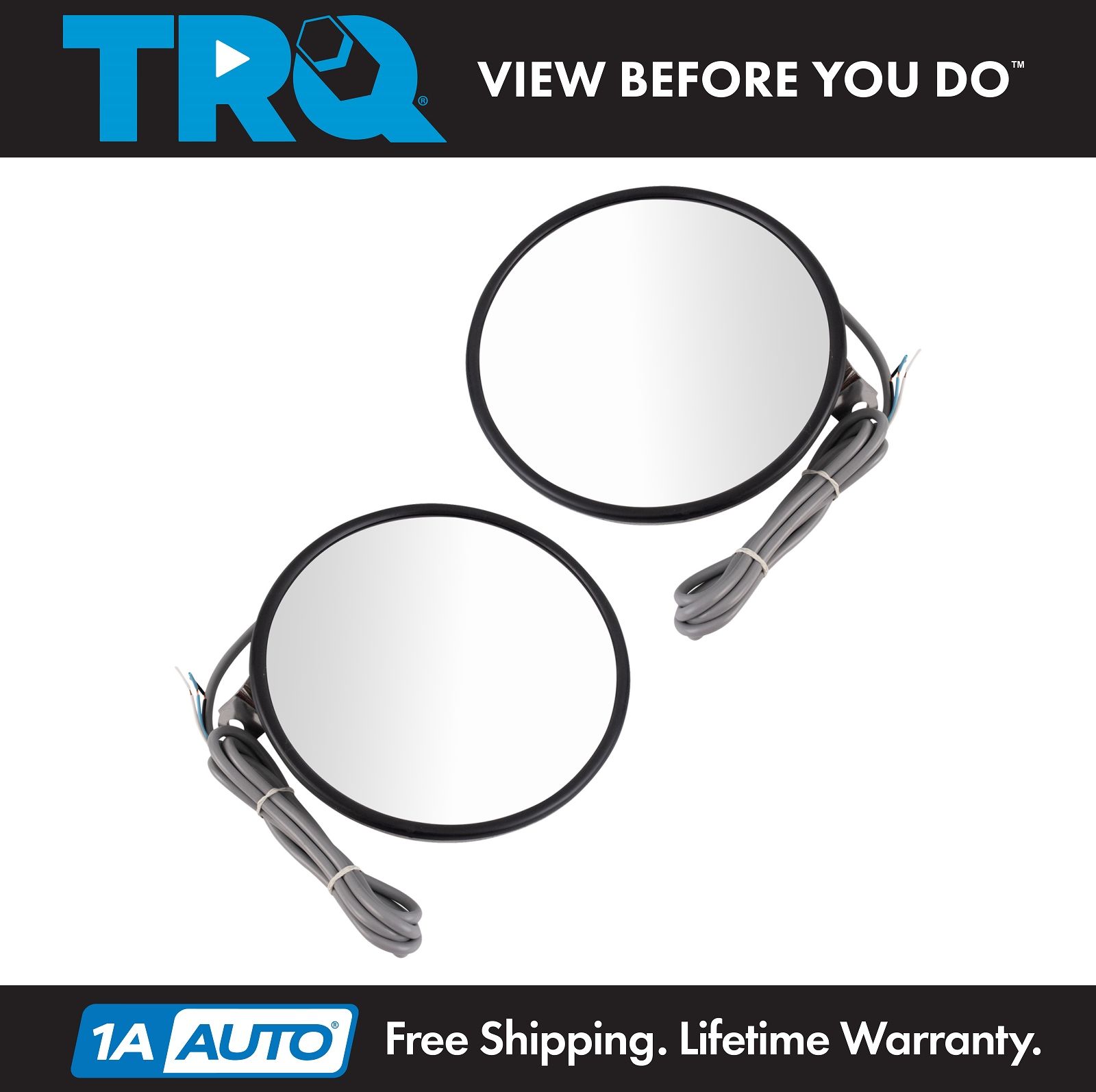 <b>2 Piece Manual Mirror Set</b>
